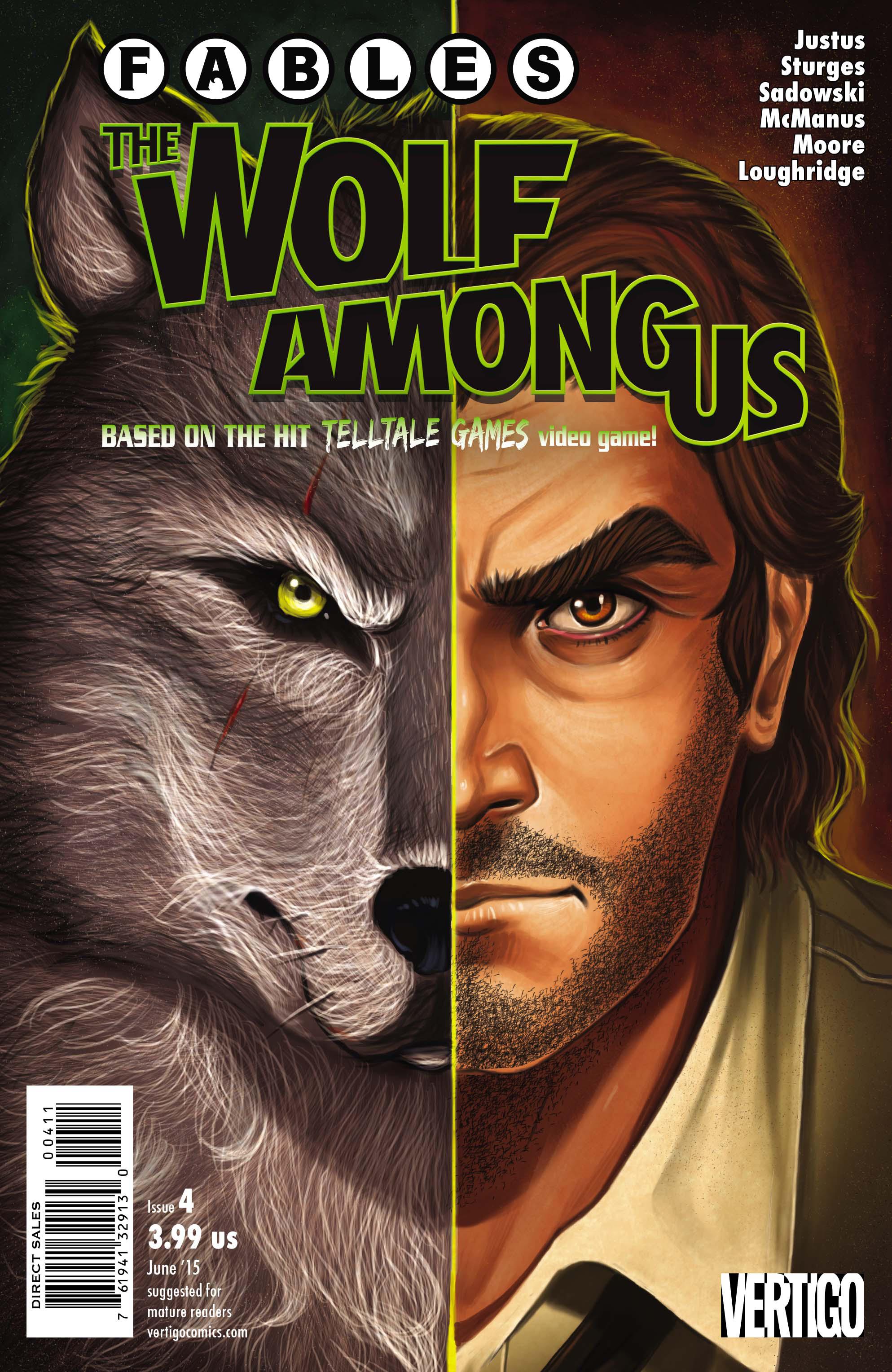 FABLES THE WOLF AMONG US #4 (MR)