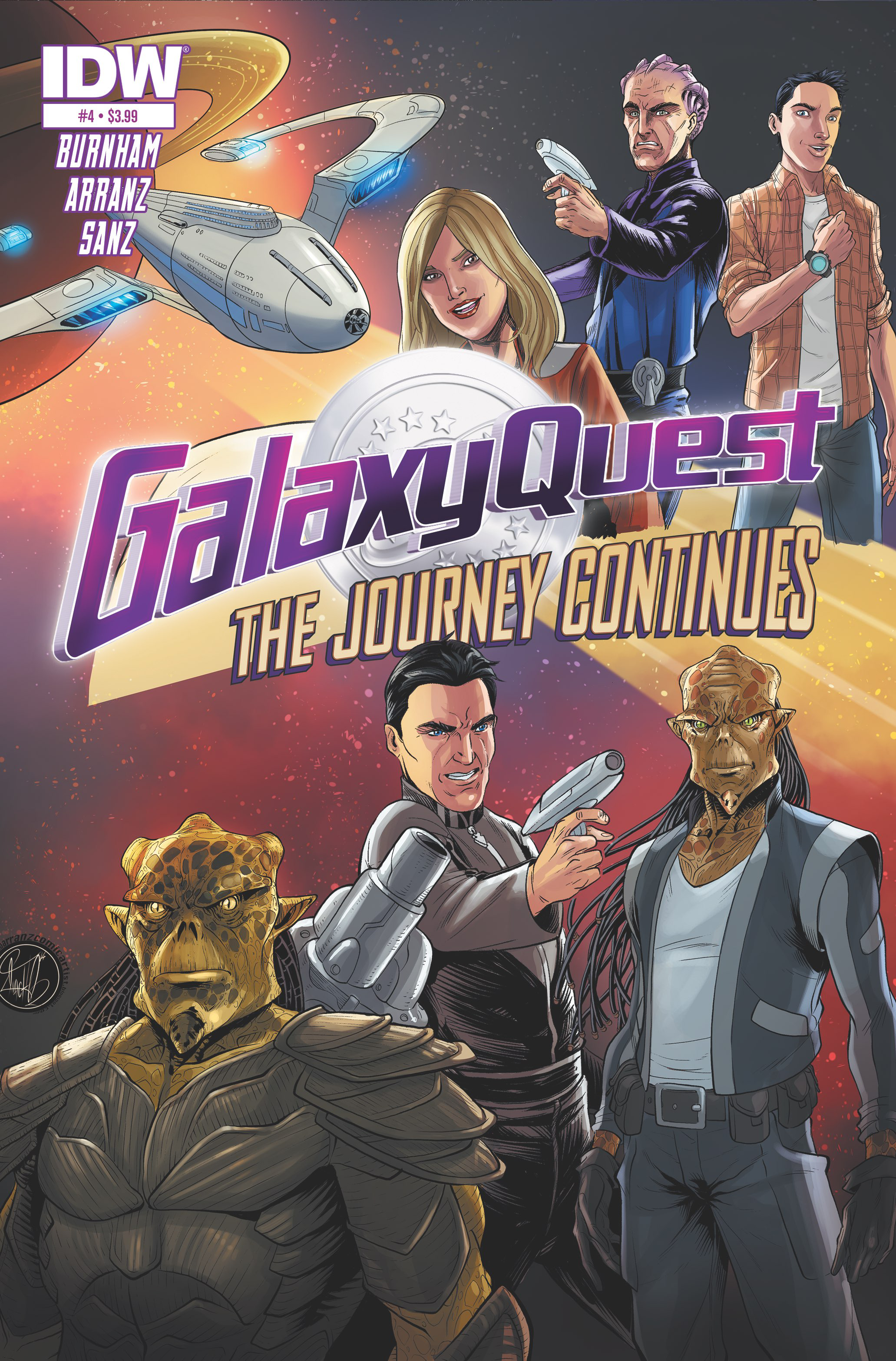GALAXY QUEST JOURNEY CONTINUES #4 (OF 4)