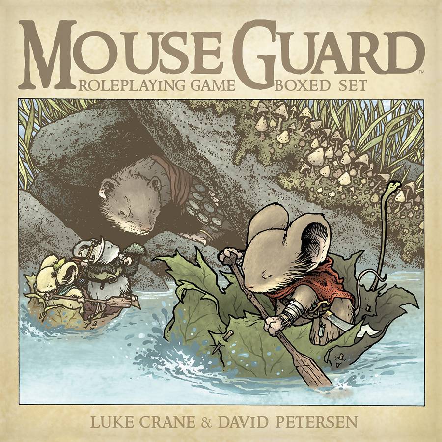 MOUSE GUARD ROLEPLAYING GAME HC BOXED SET (2ND ED)