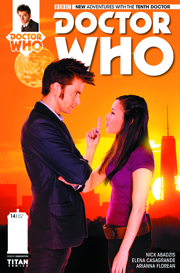 DOCTOR WHO 10TH #14 SUBSCRIPTION PHOTO