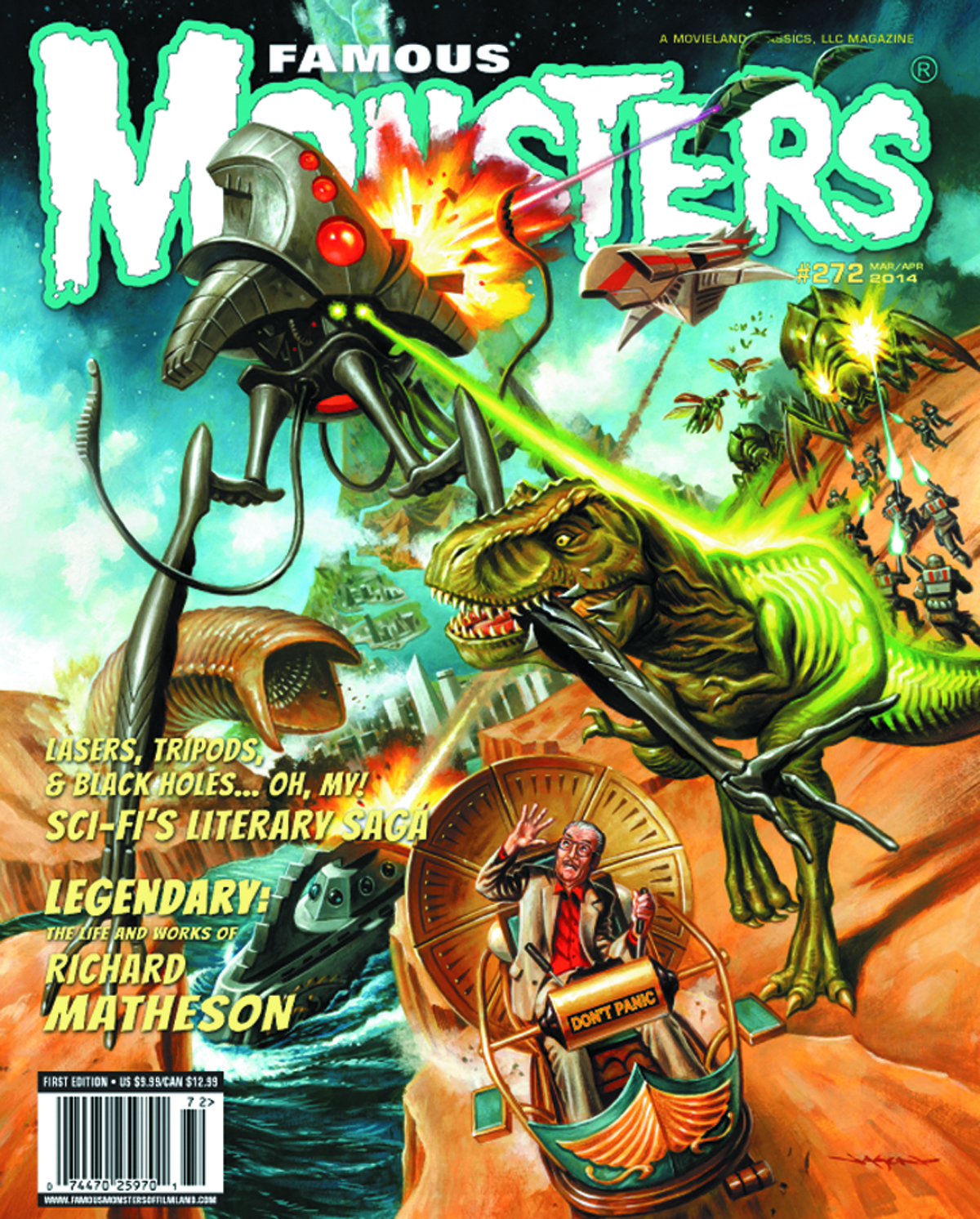FAMOUS MONSTERS OF FILMLAND #272 HISTORY OF SCI-FI COVER