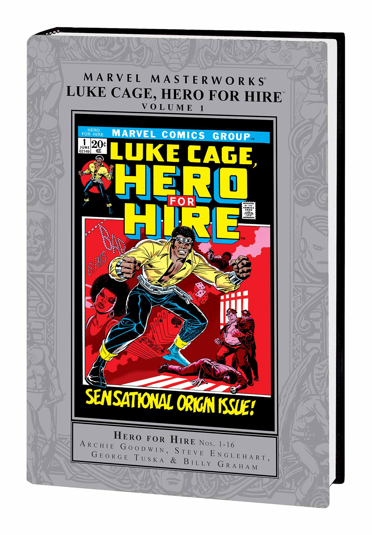 MMW LUKE CAGE HERO FOR HIRE HC VOL 01