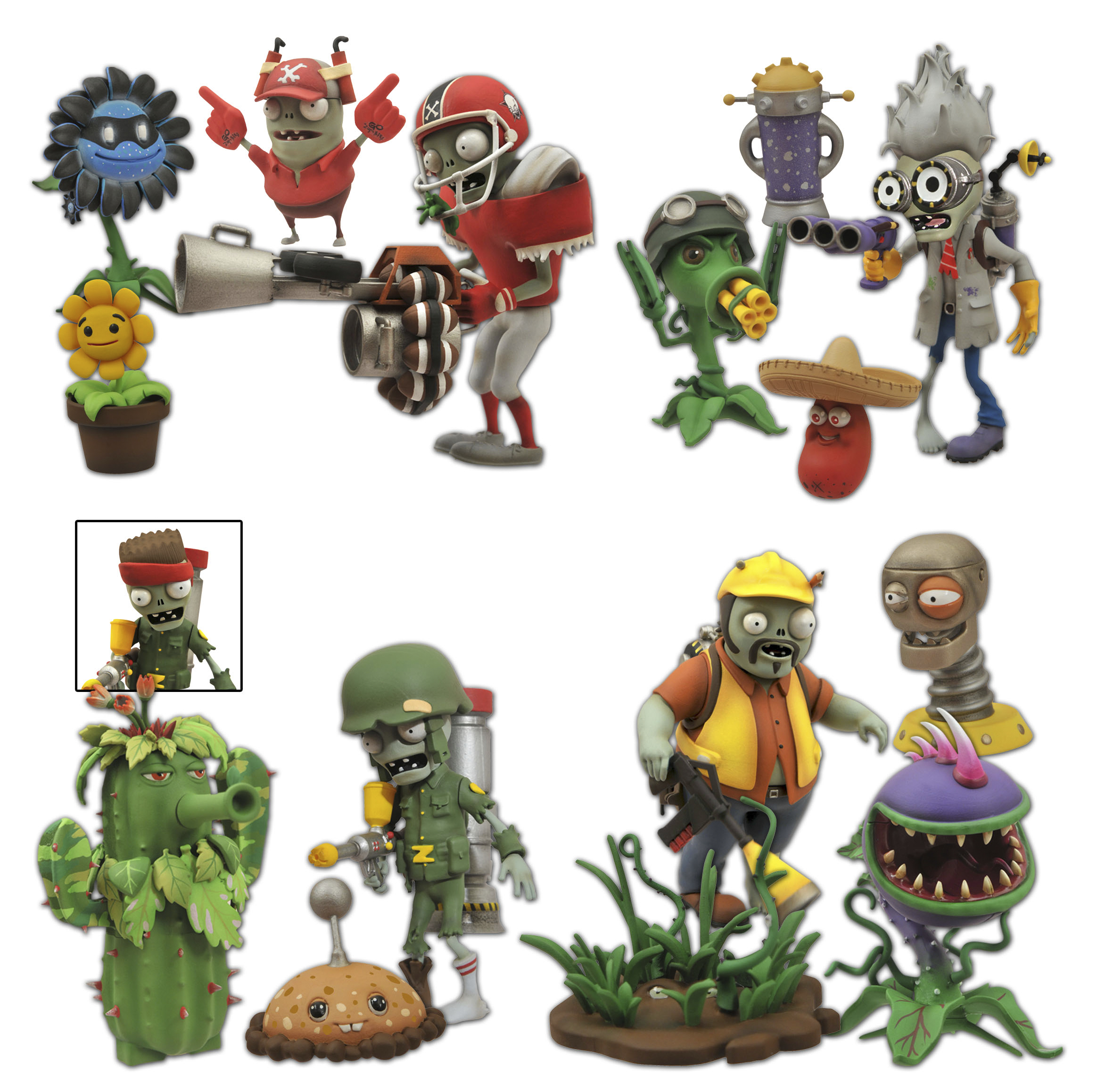 MAR152057 - PLANTS VS ZOMBIES SELECT FOOT SOLDIER ZOMBIE AF - Previews World