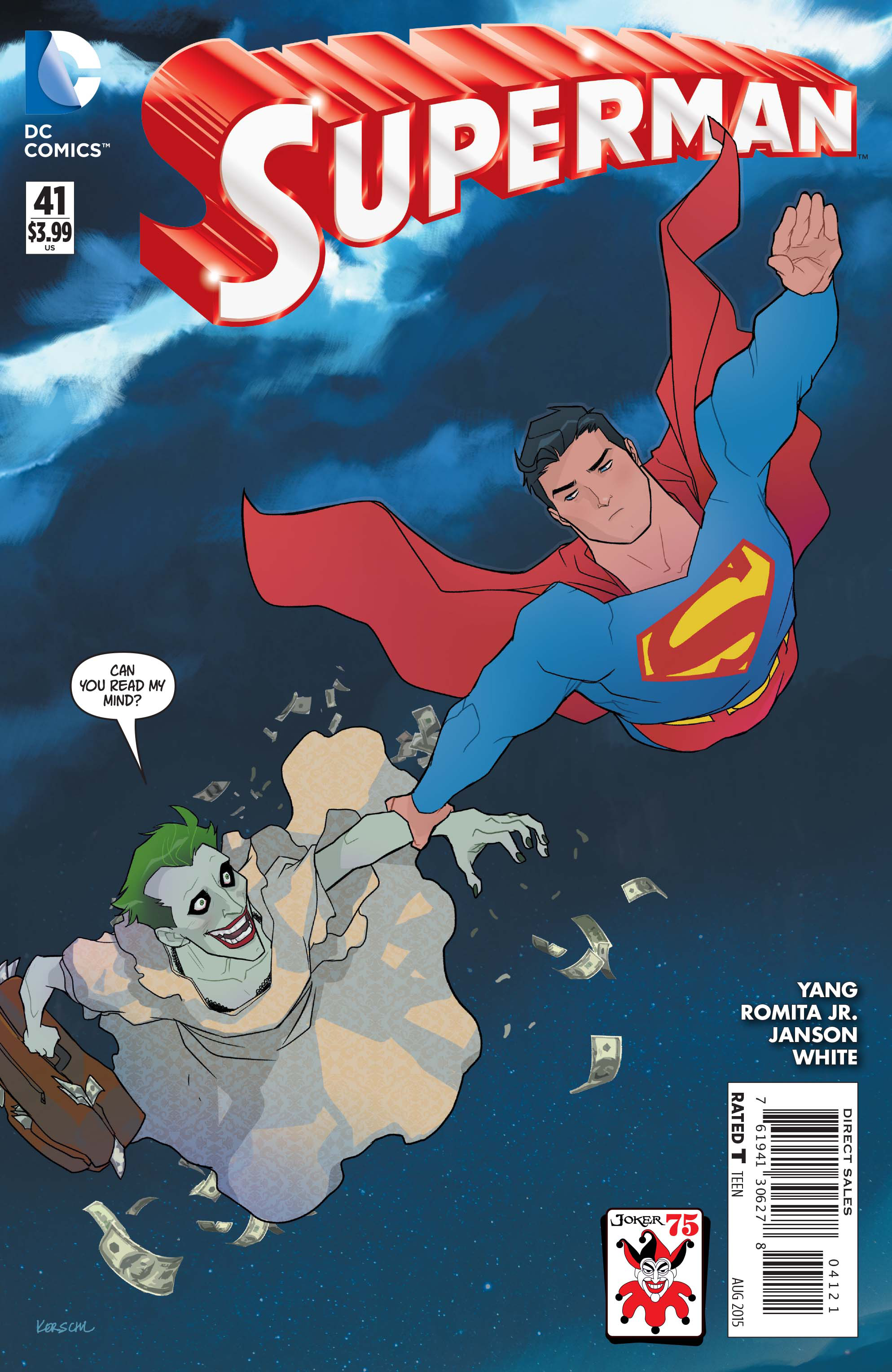 SUPERMAN #41 THE JOKER VAR ED
