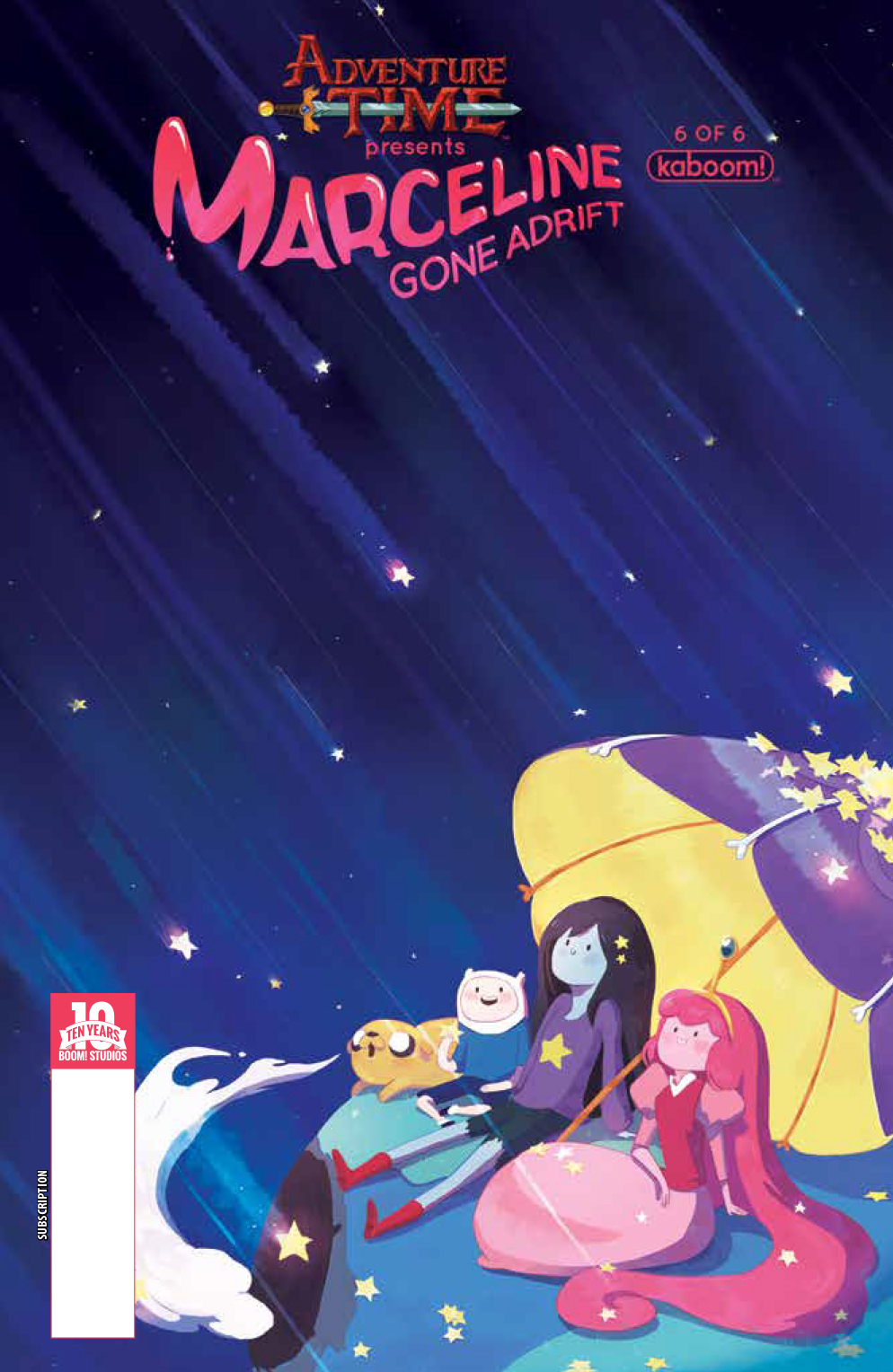 APR151252 - ADVENTURE TIME MARCELINE GONE ADRIFT #6 SUBSCRIPTION GARLAND -  Previews World