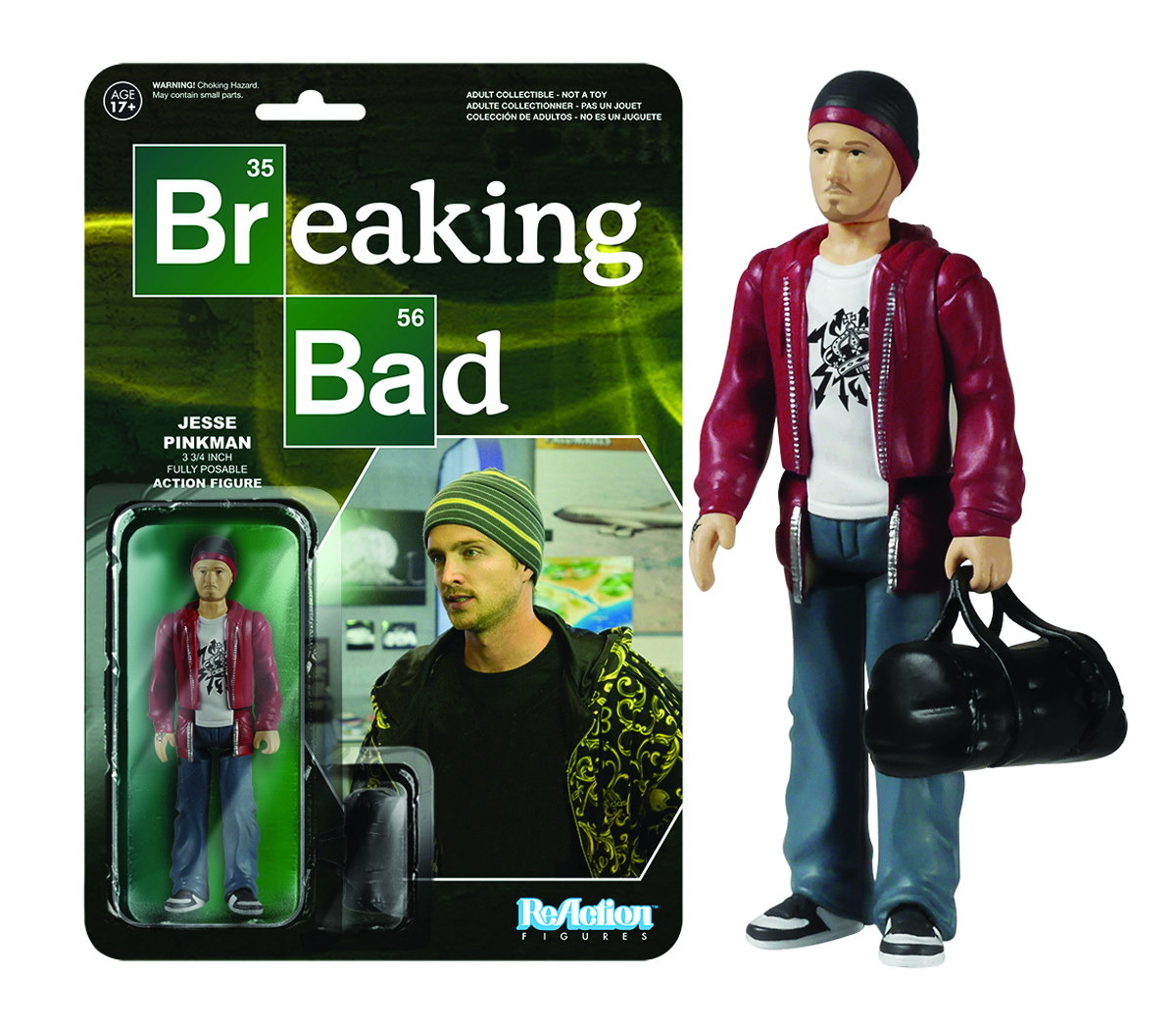 APR152431 - REACTION BREAKING BAD JESSE PINKMAN FIG