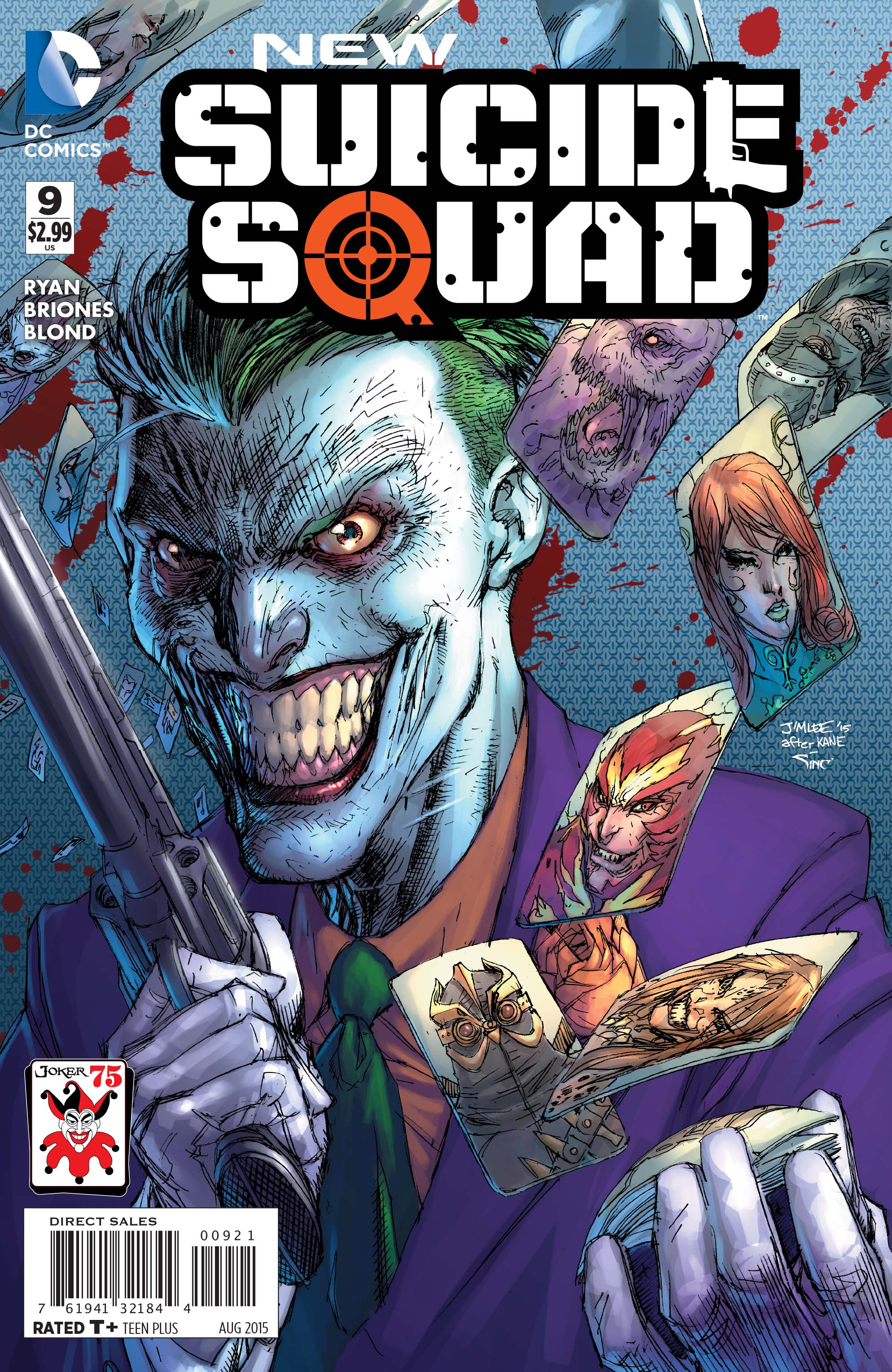 APR150234 - NEW SUICIDE SQUAD #9 THE JOKER VAR ED - Previews World