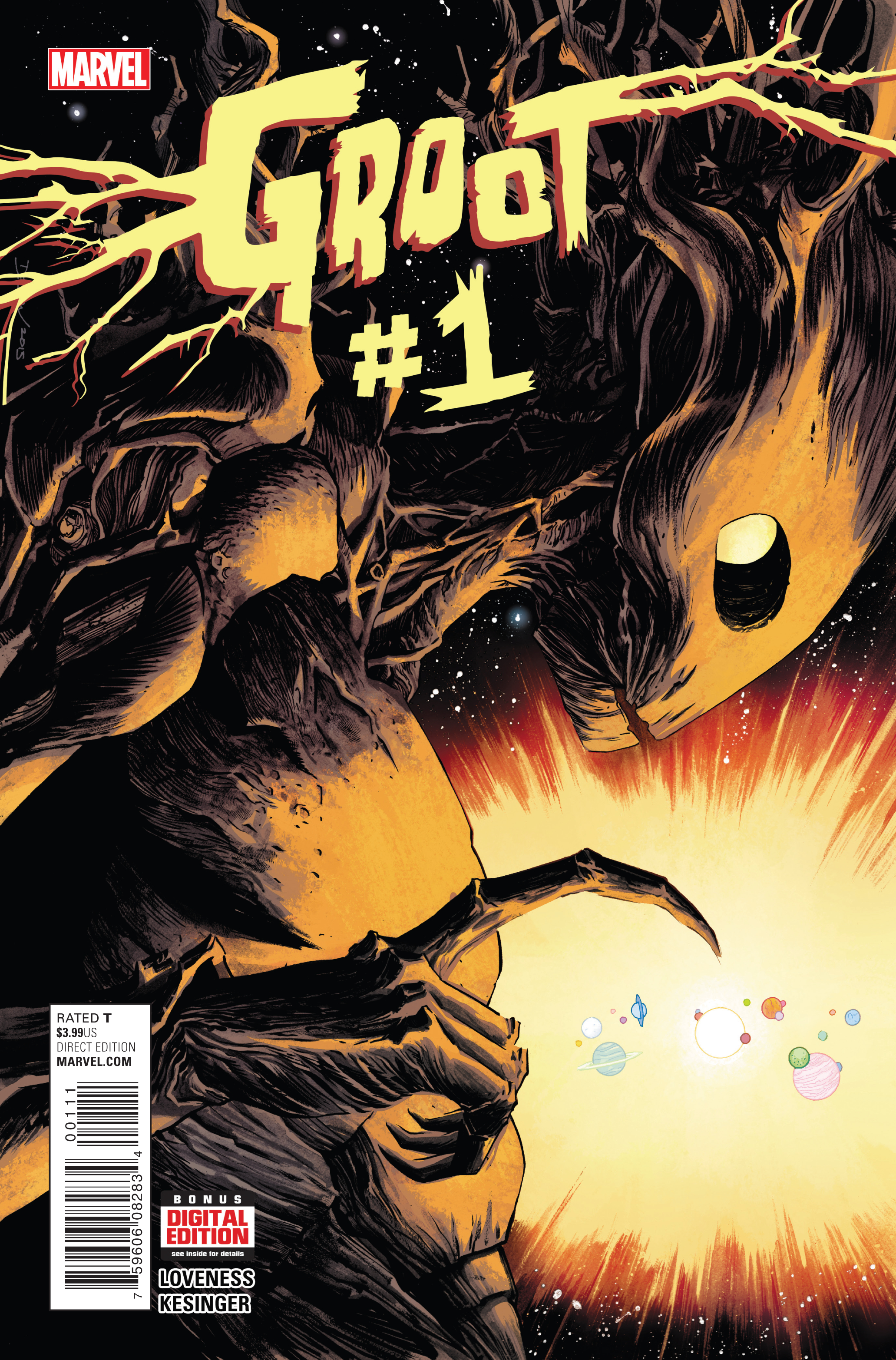 groot guardians of the galaxy comic