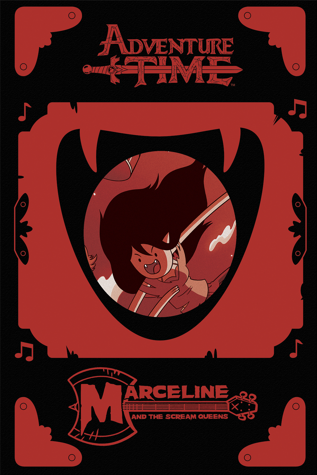 APR151248 - ADVENTURE TIME MARCELINE SCREAM QUEENS ENCHIRIDION HC -  Previews World