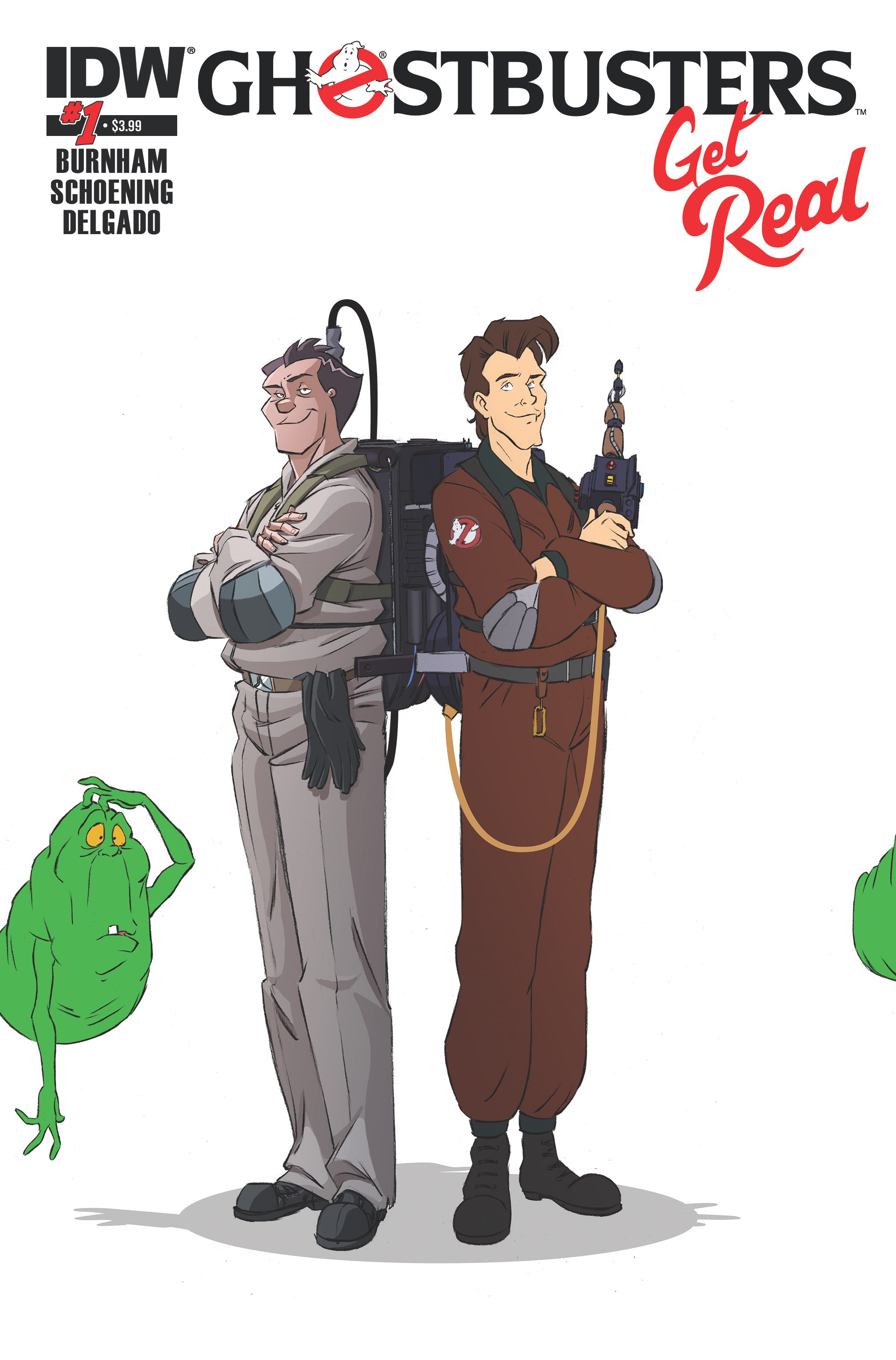 (USE MAY158250) GHOSTBUSTERS GET REAL #1 (OF 4)