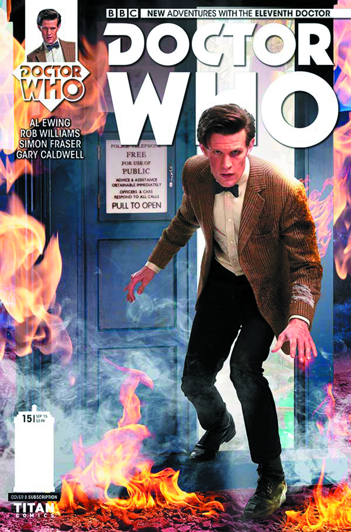 DOCTOR WHO 11TH #15 SUBSCRIPTION PHOTO