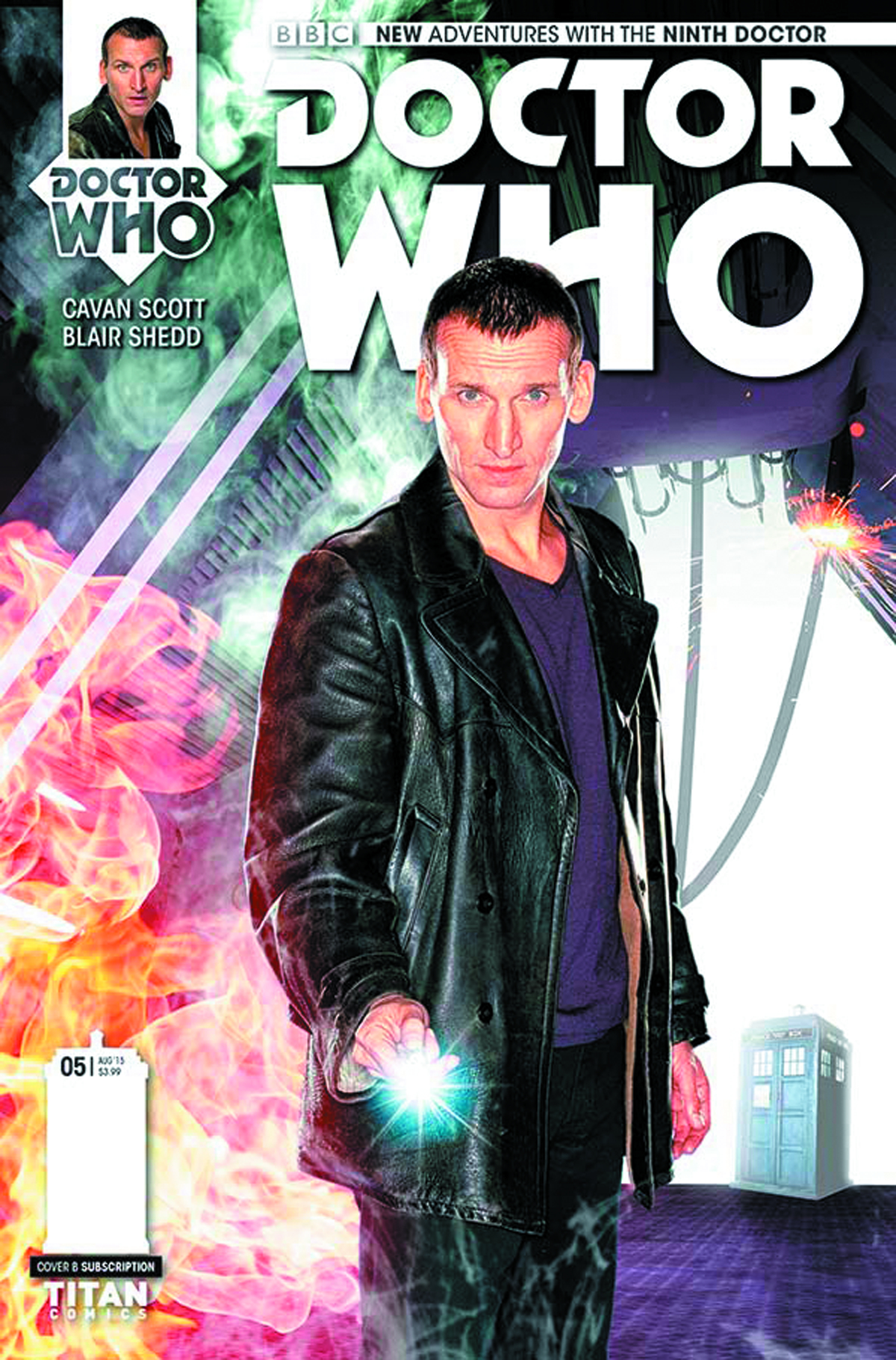 DOCTOR WHO 9TH #5 (OF 5) SUBSCRIPTION PHOTO