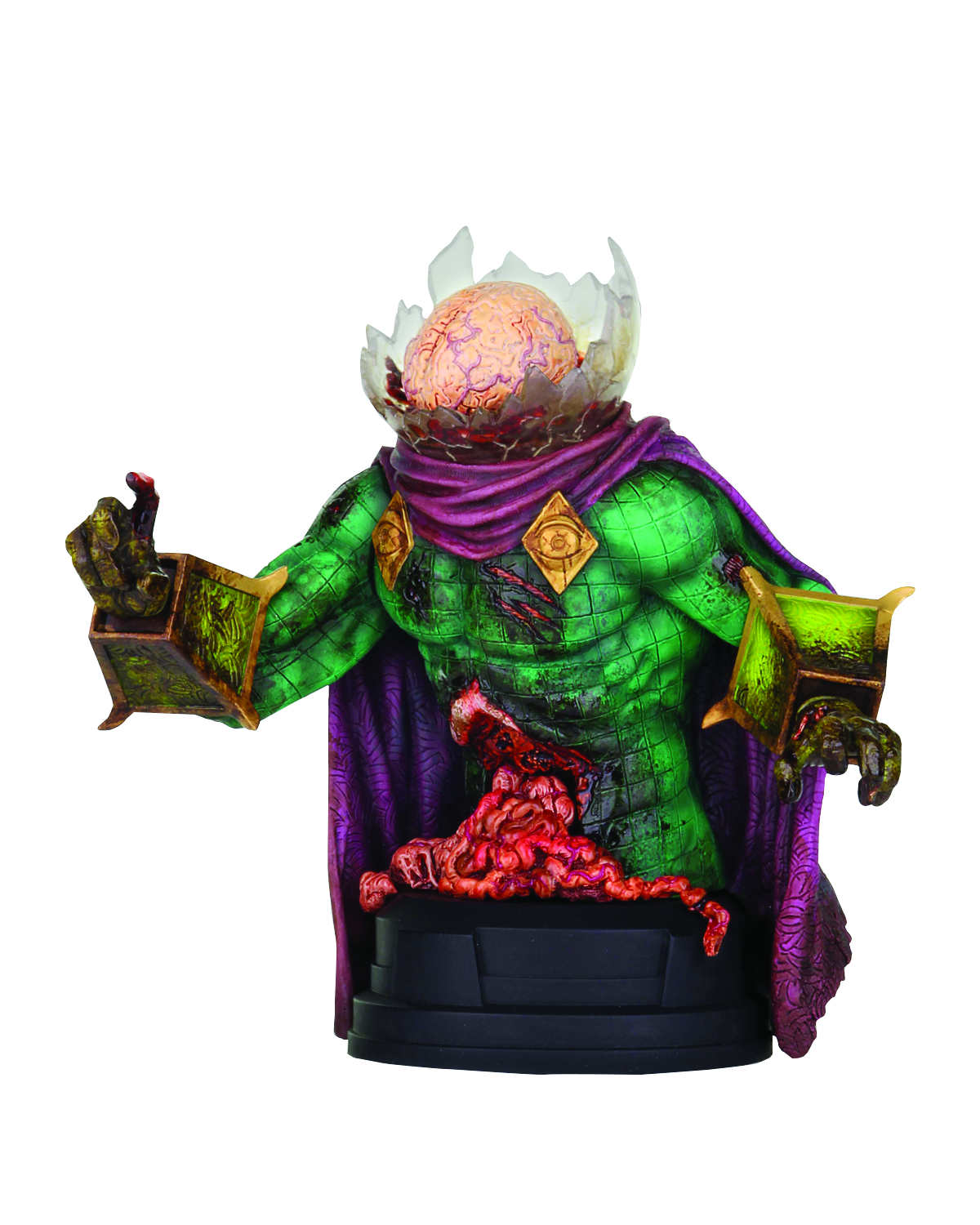 MAY152412 - GENTLE GIANT MARVEL ZOMBIE MYSTERIO MINI-BUST MAY152412 - GENTLE GIANT MARVEL ZOMBIE MYSTERIO MINI-BUST