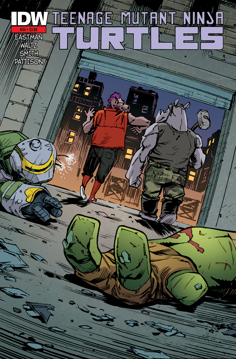 (USE FEB158328) TMNT ONGOING #44 2ND PTG