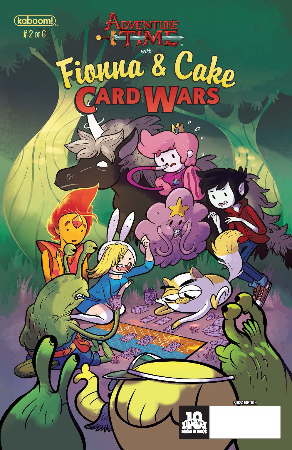 Adventure time fionna & cake card wars