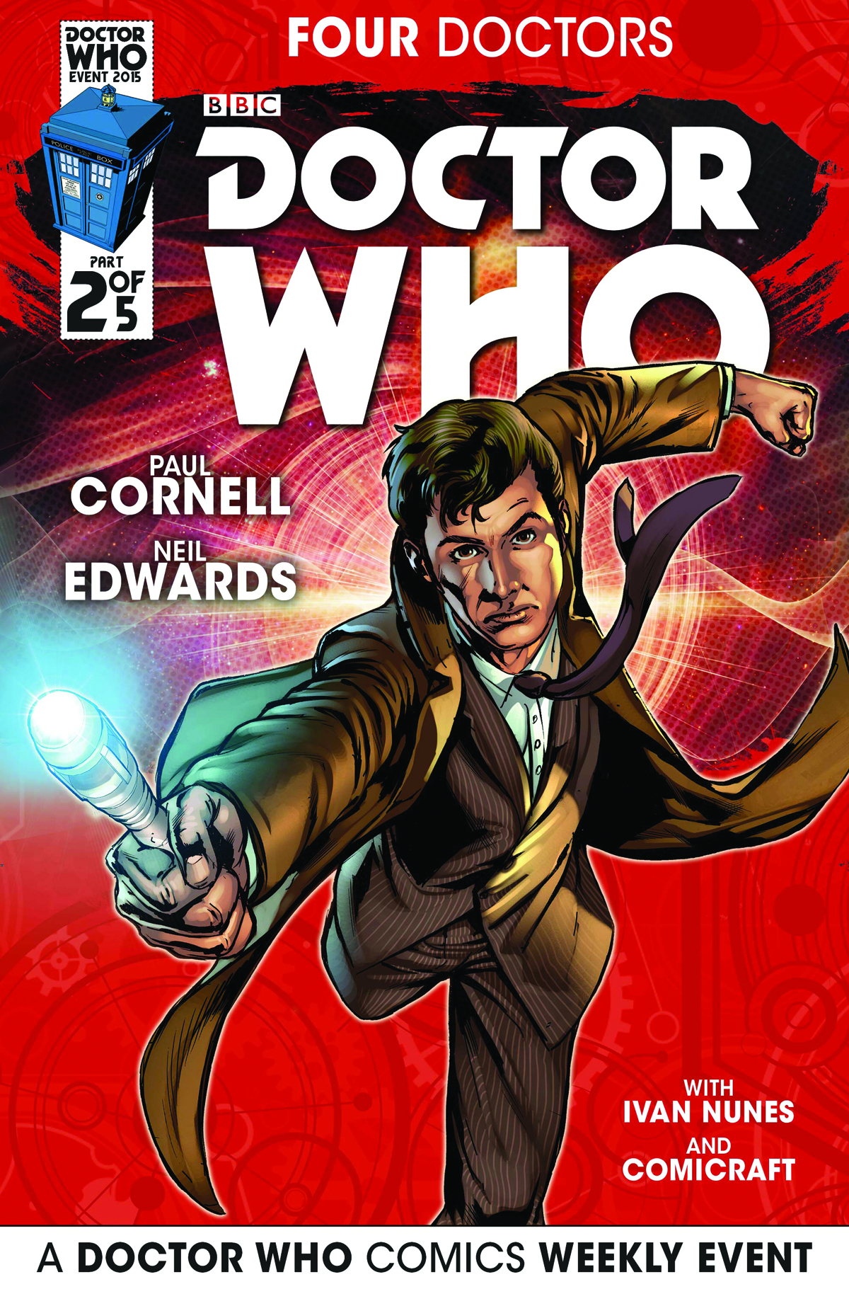 DOCTOR WHO 2015 FOUR DOCTORS #2 (OF 5) REG EDWARDS