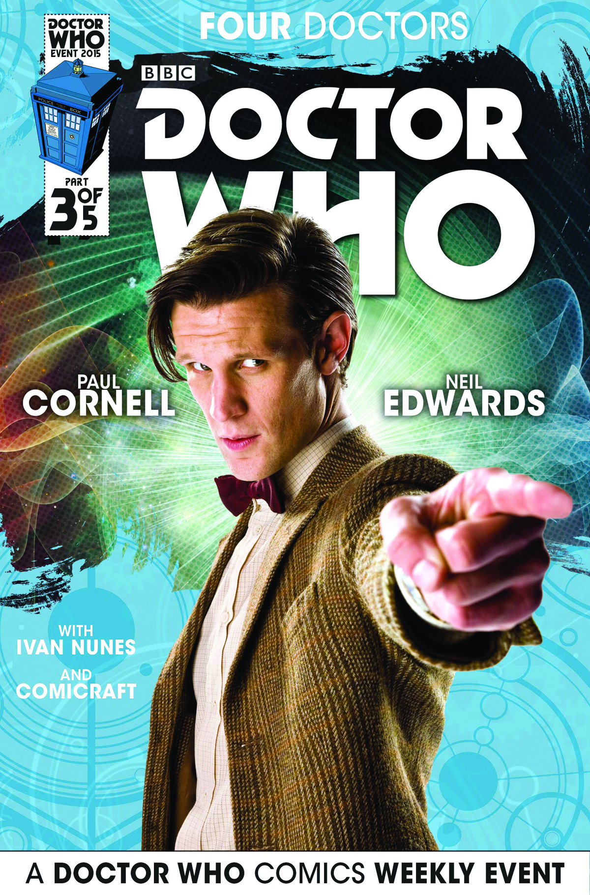 DOCTOR WHO 2015 FOUR DOCTORS #3 (OF 5) SUBSCRIPTION PHOTO (C