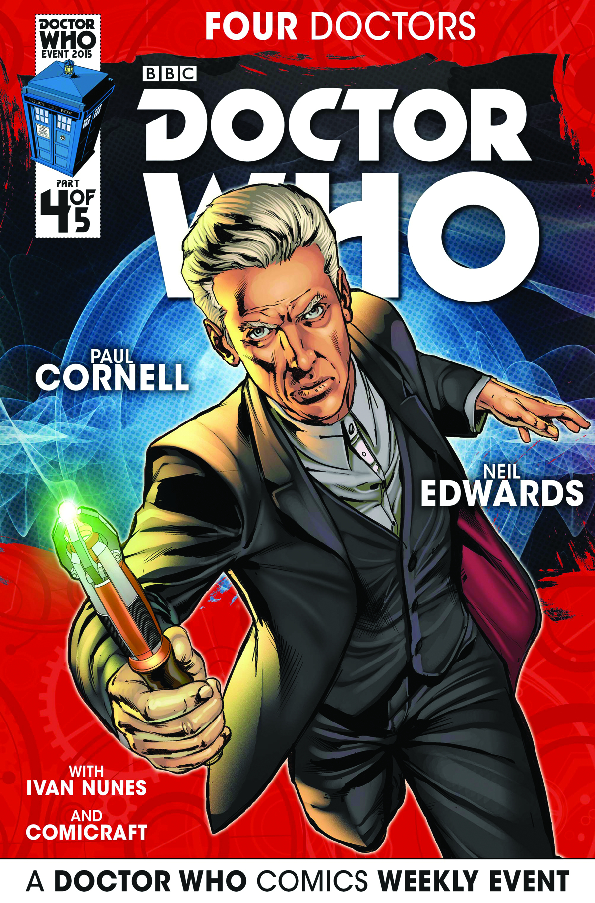 DOCTOR WHO 2015 FOUR DOCTORS #4 (OF 5) REG EDWARDS