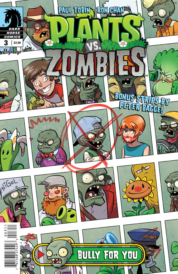 PLANTS VS ZOMBIES ONGOING #3 BULLY FOR YOU