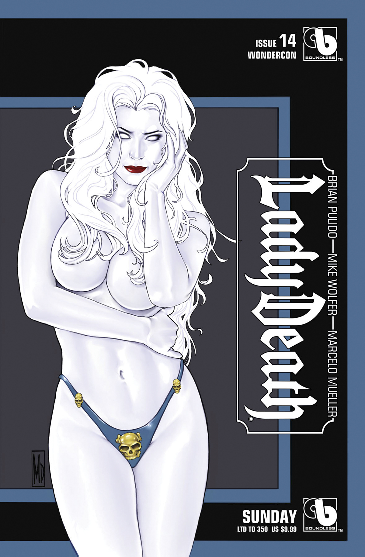 LADY DEATH (ONGOING) #14 WONDERCON SET (MR)