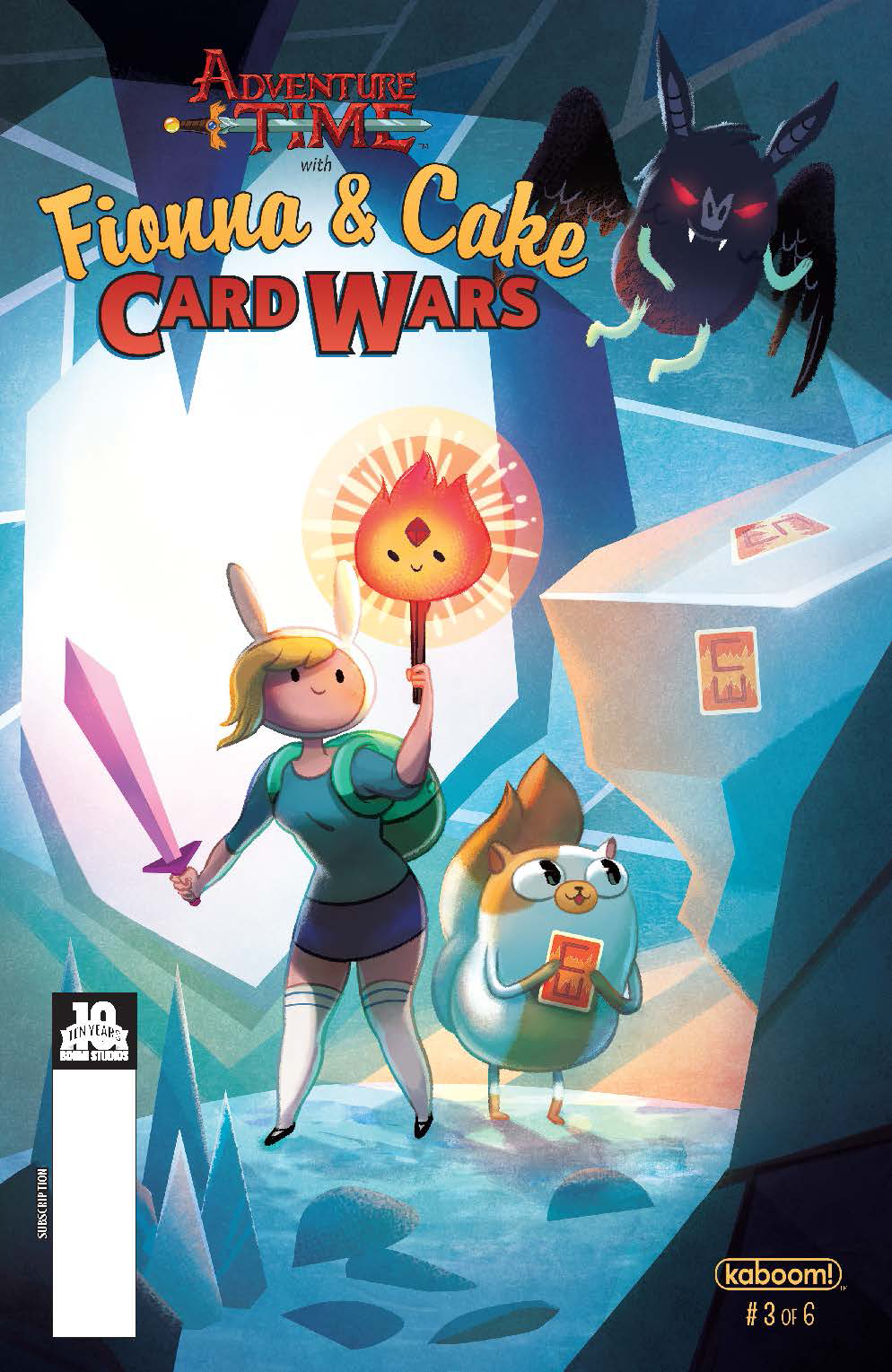 Adventure time fionna & cake card wars