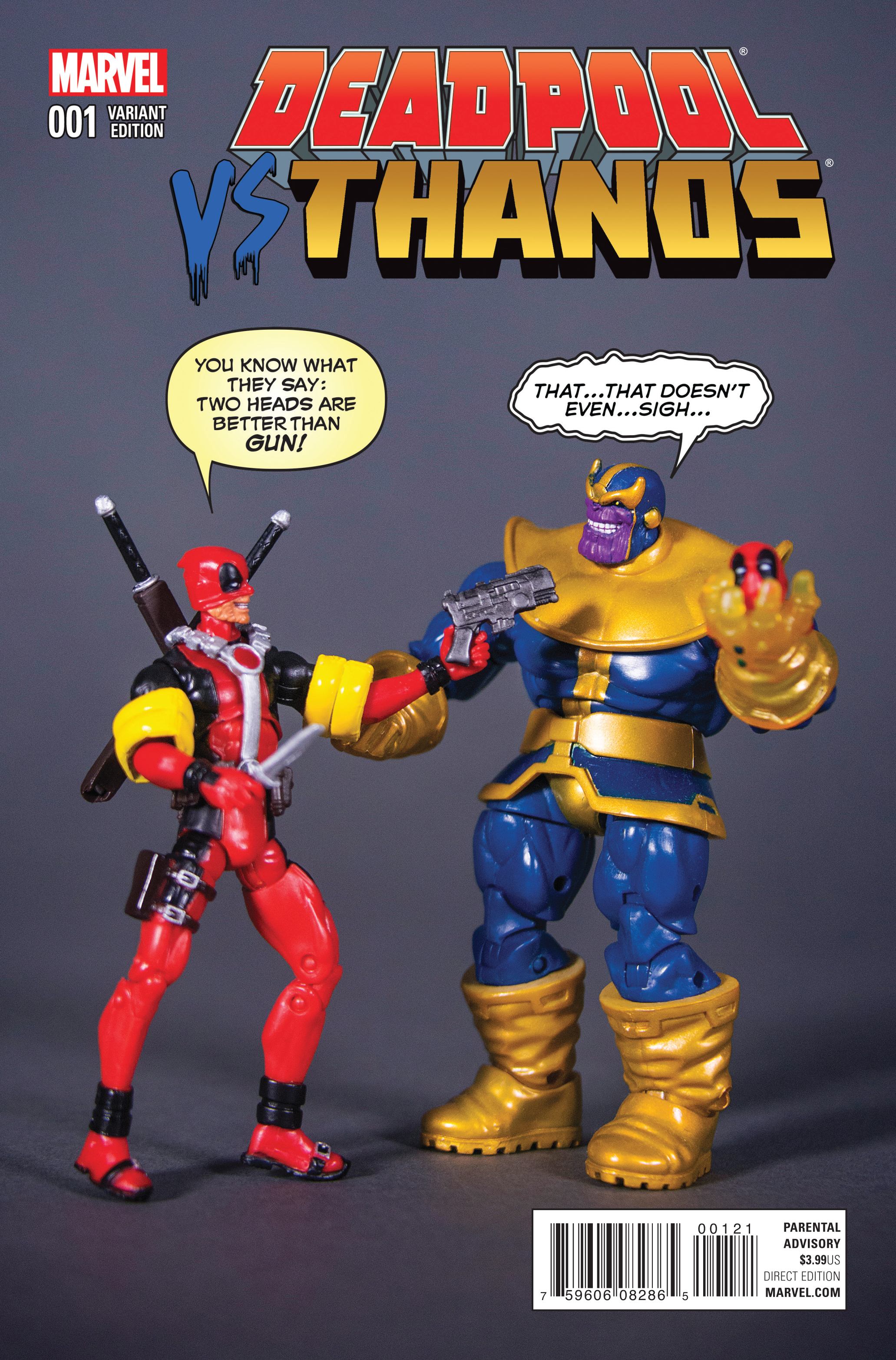 Deadpool vs thanos