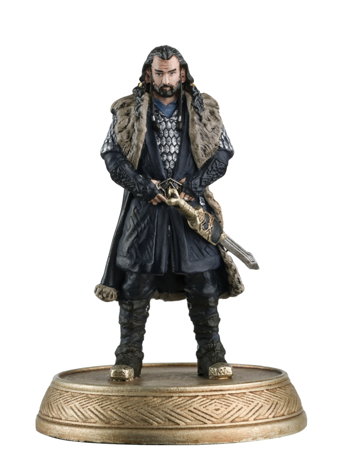 Der König #2 figur & magazine hobbit lord of Thorin Eichenschild Eaglemoss 