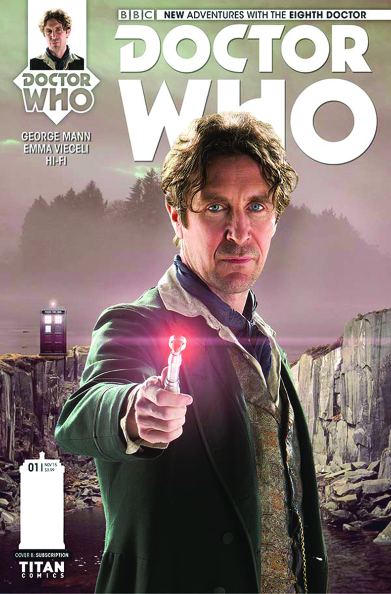 DOCTOR WHO 8TH #1 (OF 5) SUBSCRIPTION PHOTO