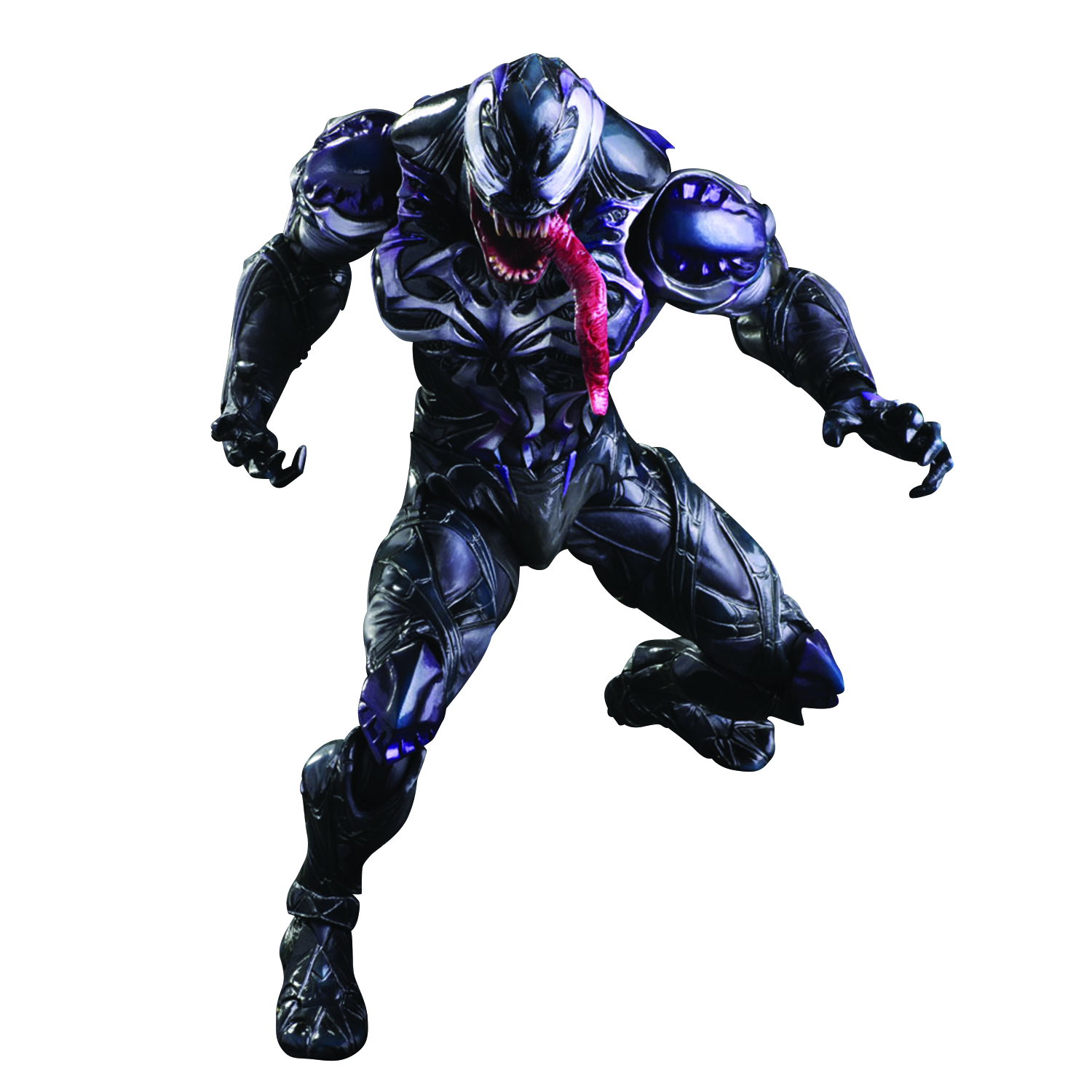 Play Arts Kai VARIANT Marvel Universe Venom Action Figure Toy Doll Model Display 