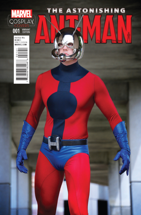 AUG150726 - ASTONISHING ANT-MAN #1 COSPLAY VAR - Previews World