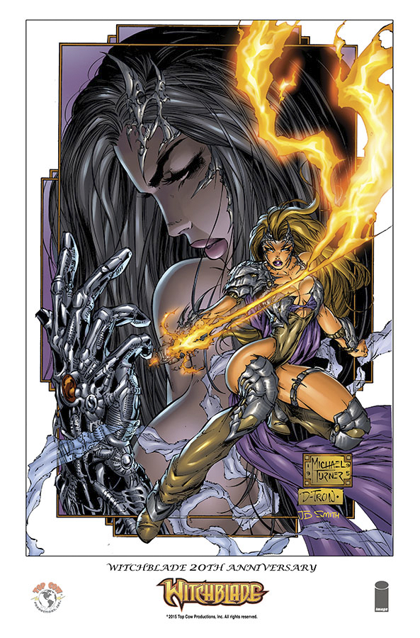 WITCHBLADE 20TH ANN LITHO