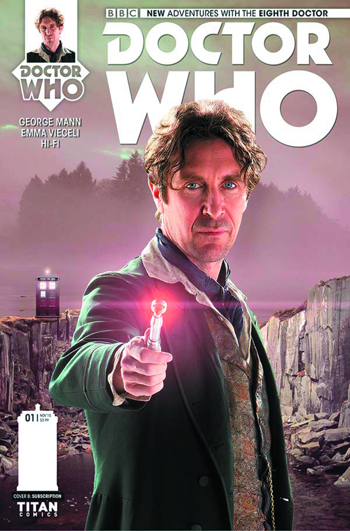 DOCTOR WHO 8TH #2 (OF 5) SUBSCRIPTION PHOTO