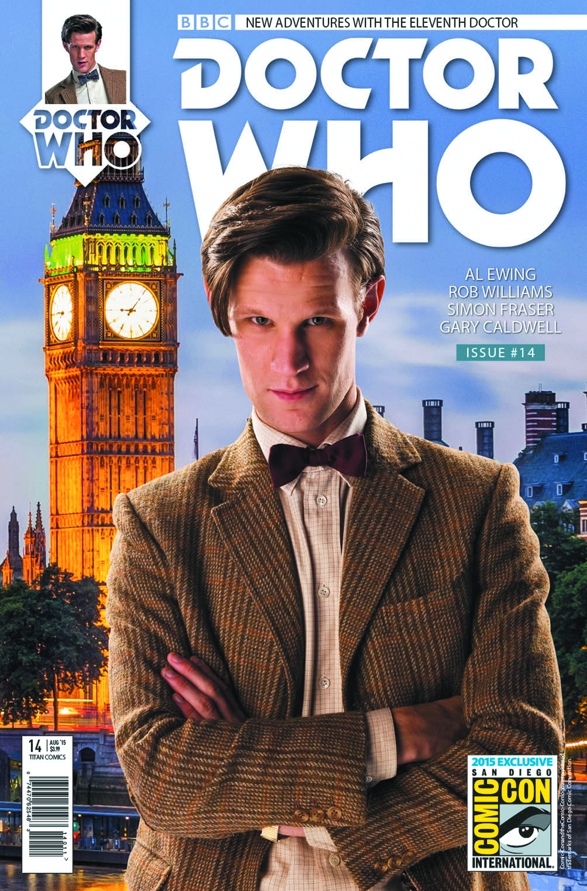 DOCTOR WHO 11TH #14 SDCC VAR