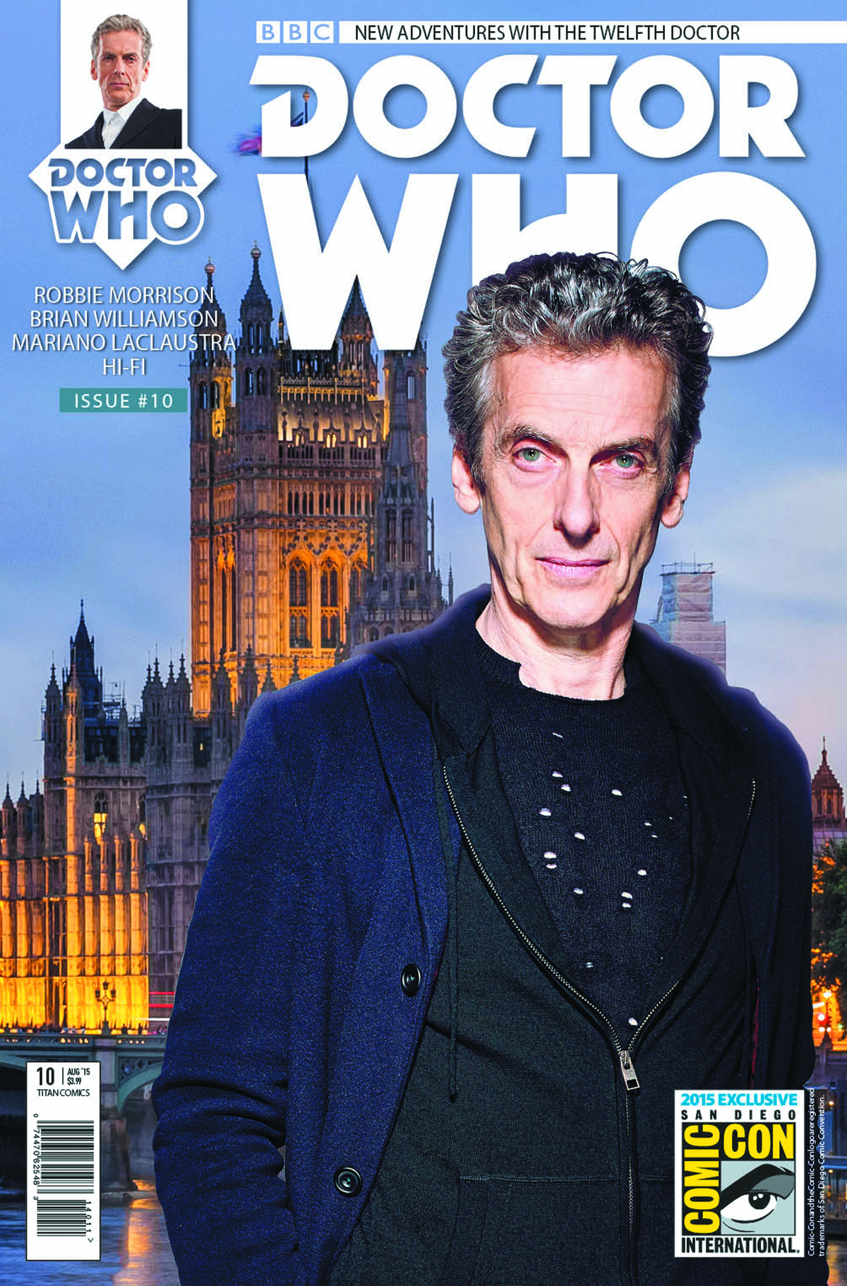 DOCTOR WHO 12TH #10 SDCC VAR