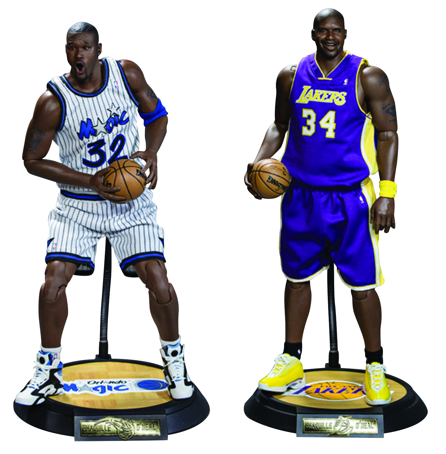  Enterbay NBA Los Angeles Lakers Shaquille O'Neal 1:6