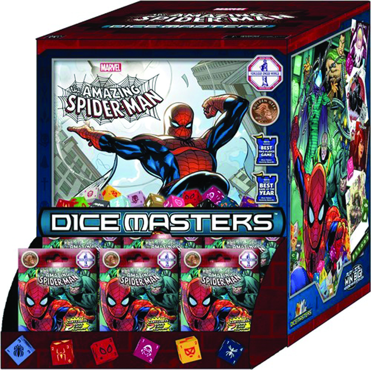 Marvel Dice Masters Amazing Spider-Man Set RARE Uncommon CUR 4 DICE AUNT MAY 