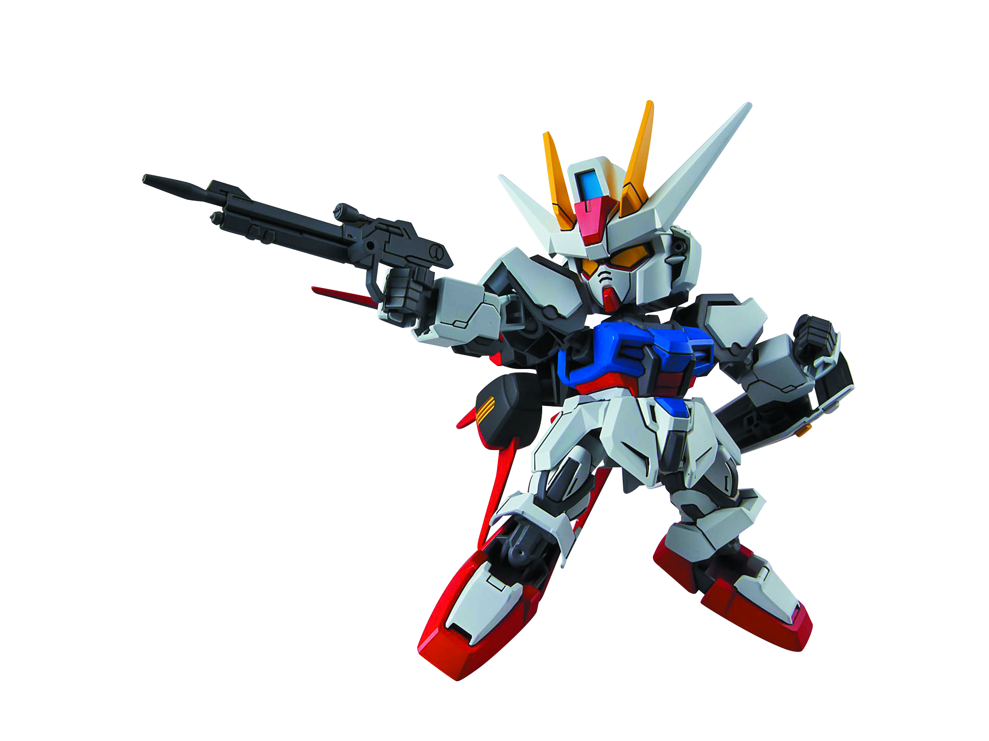 Bandai Hobby SD Ex-standard Aile Strike Gundam Action Figure Bans6728 for sale online 