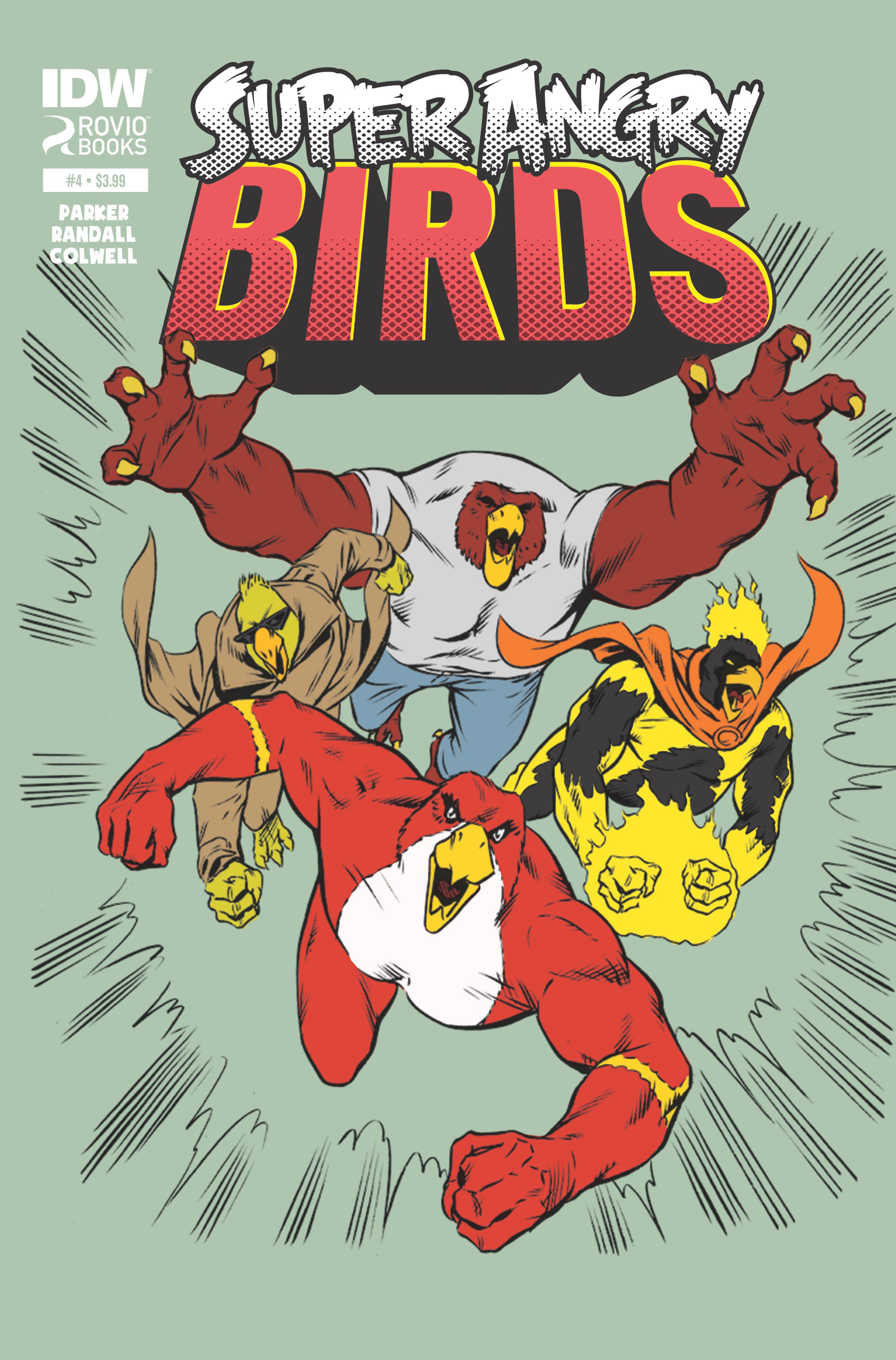 ANGRY BIRDS SUPER ANGRY BIRDS #4 (OF 4)