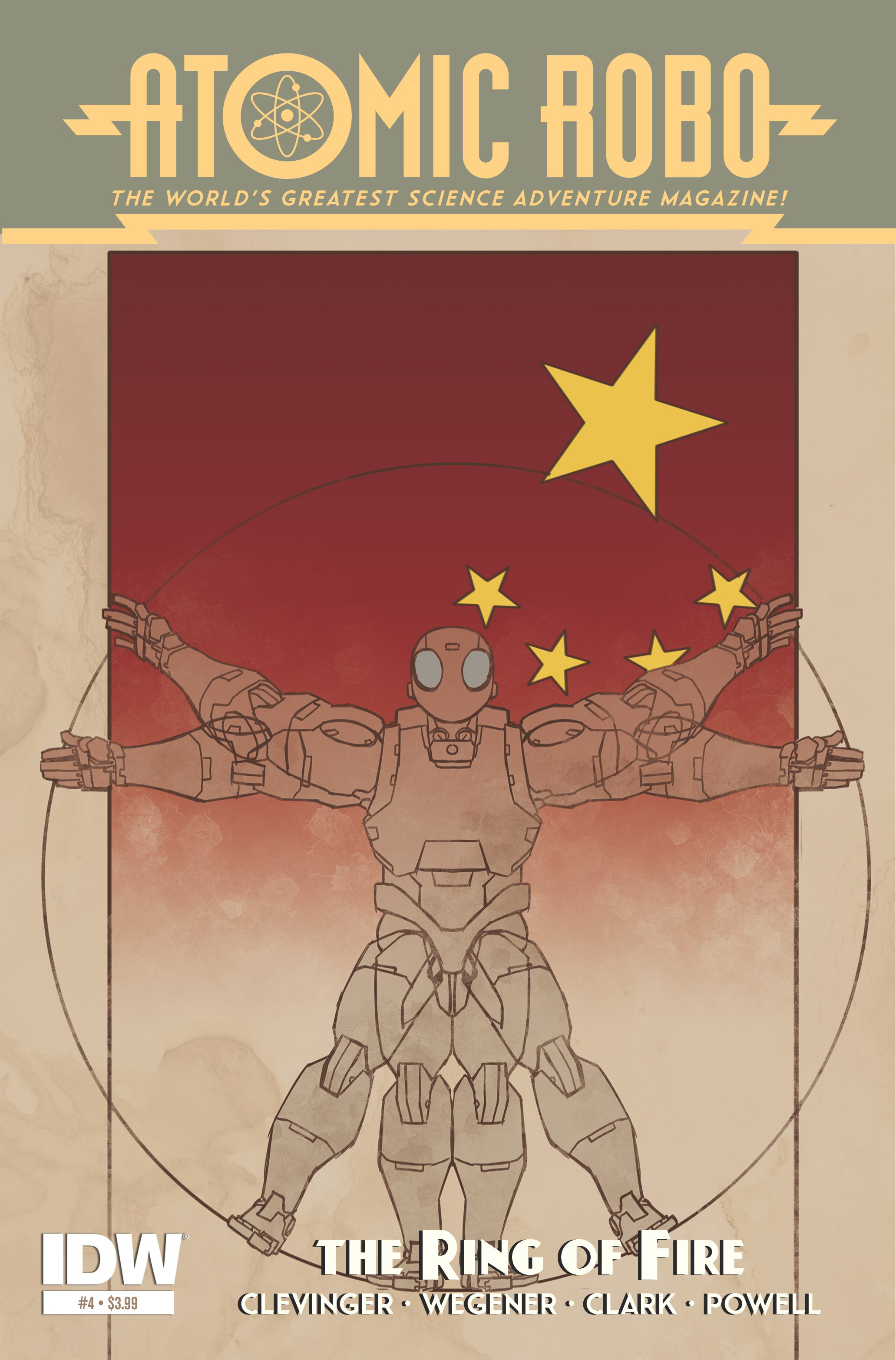 ATOMIC ROBO & THE RING OF FIRE #4 (OF 5)