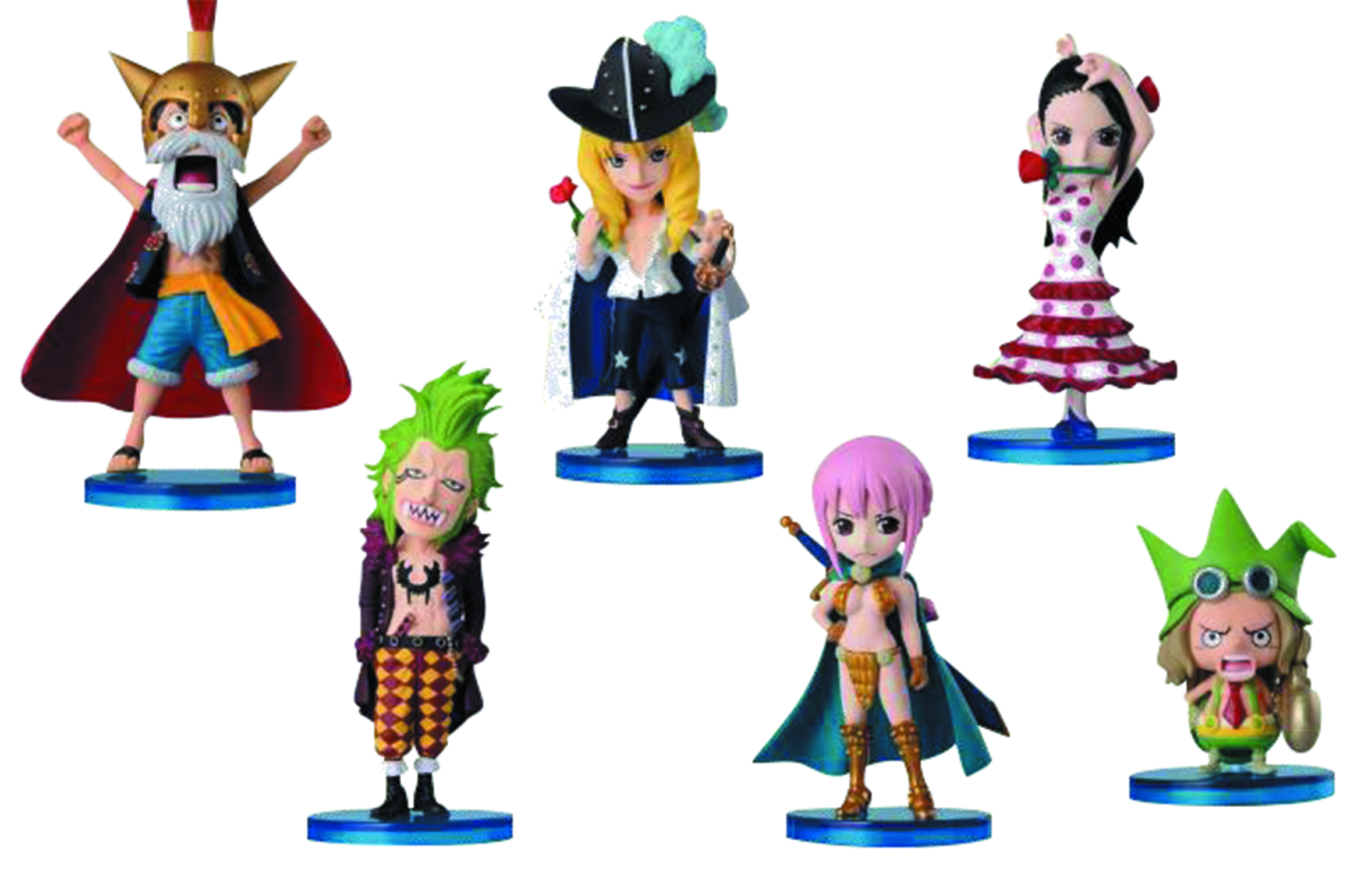 Jul One Piece Wcf Dressrosa Fig Asst Previews World