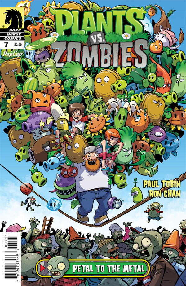 PLANTS VS ZOMBIES ONGOING #7 PETAL TO THE METAL