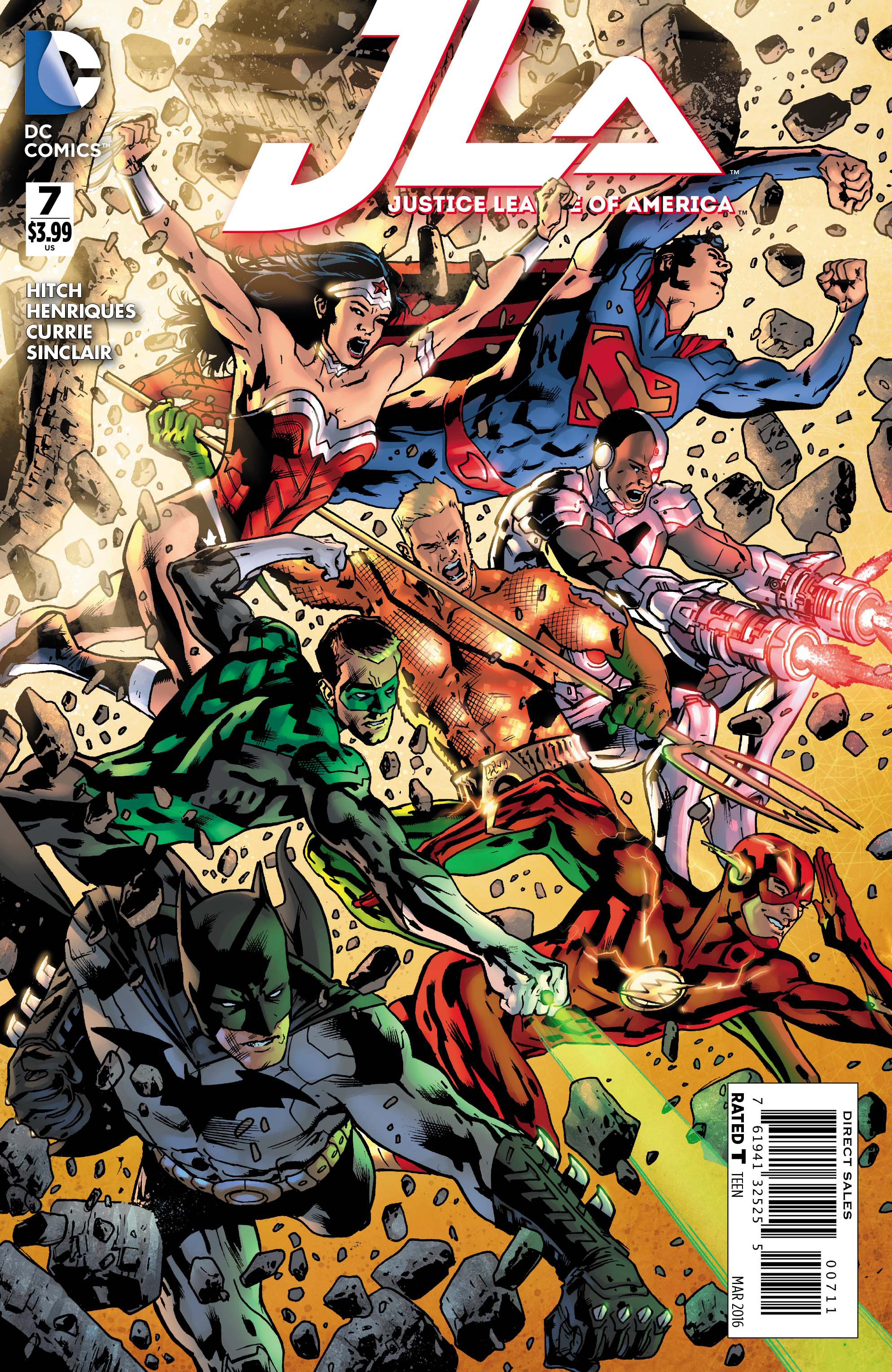 JUSTICE LEAGUE OF AMERICA #7 (RES)