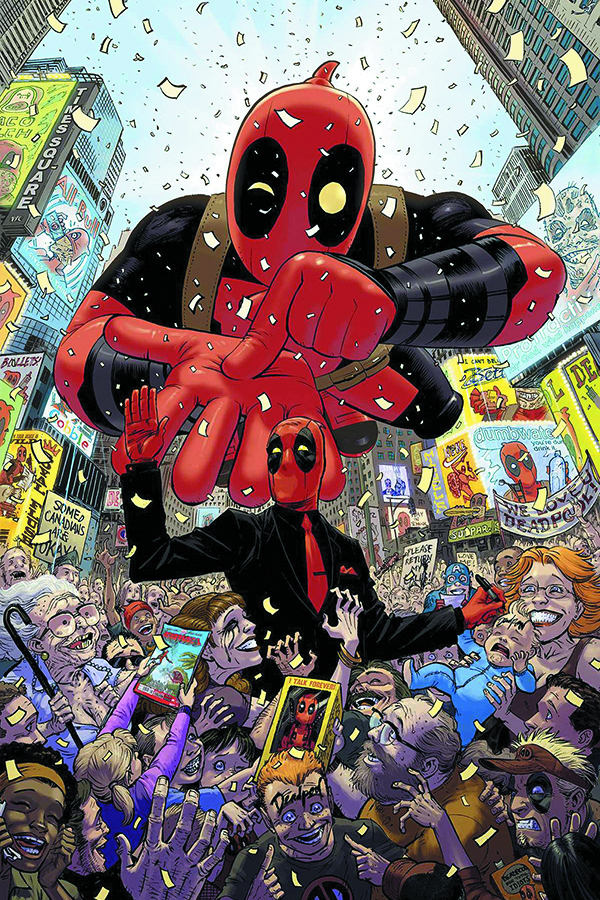 DF DEADPOOL #1 BLOOD RED NICIEZA SGN