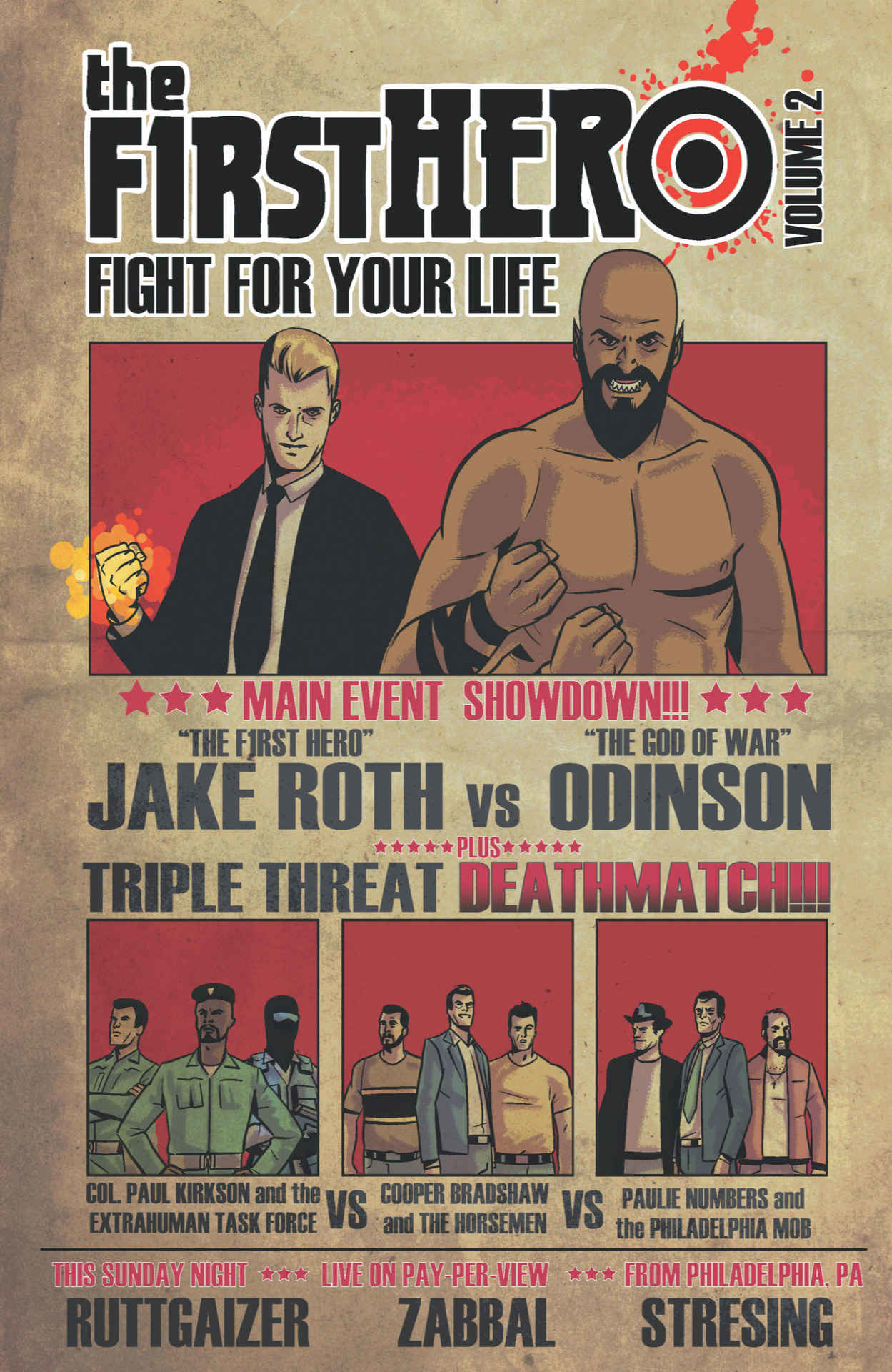 OCT151014 - F1RST HERO FIGHT FOR YOUR LIFE TP - Previews World