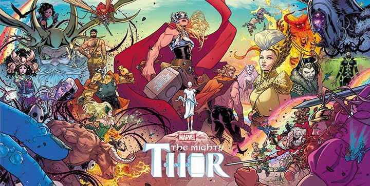 MIGHTY THOR #1 BY DAUTERMAN VINYL POSTER
