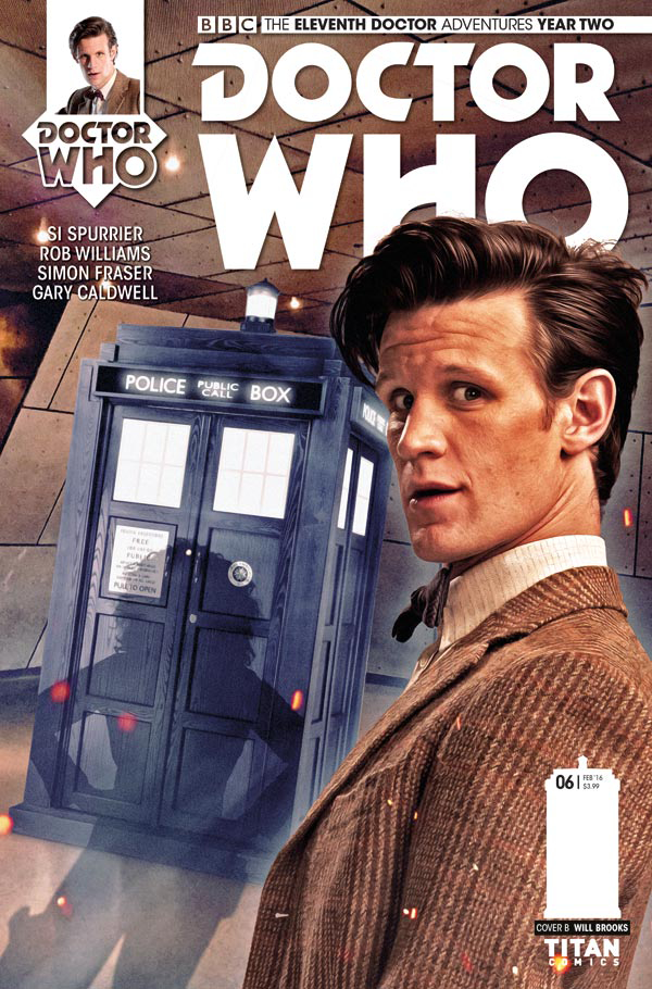 DOCTOR WHO 11TH YEAR TWO #6 BROOKS SUBSCRIPTION PHOTO
