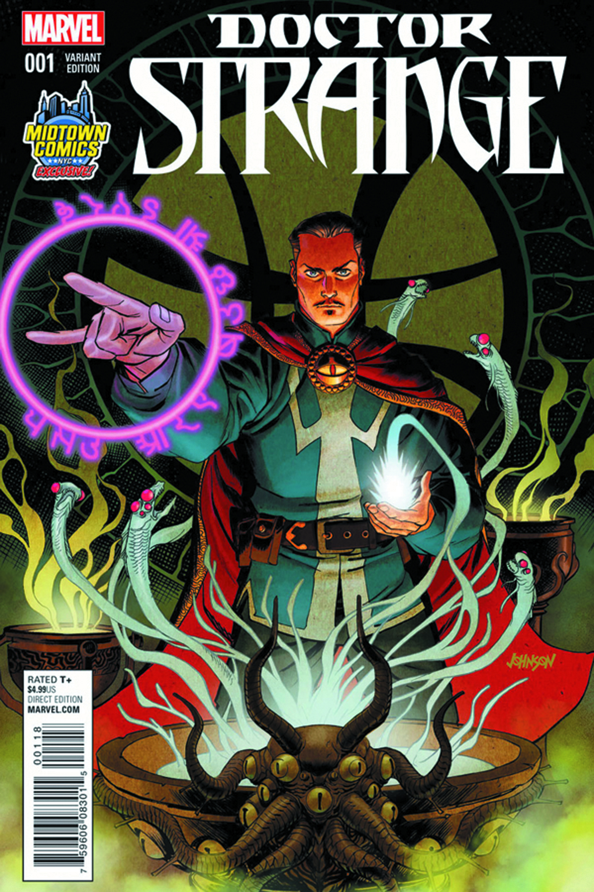DF DOCTOR STRANGE #1 MIDTOWN EXC BACHALO SGN