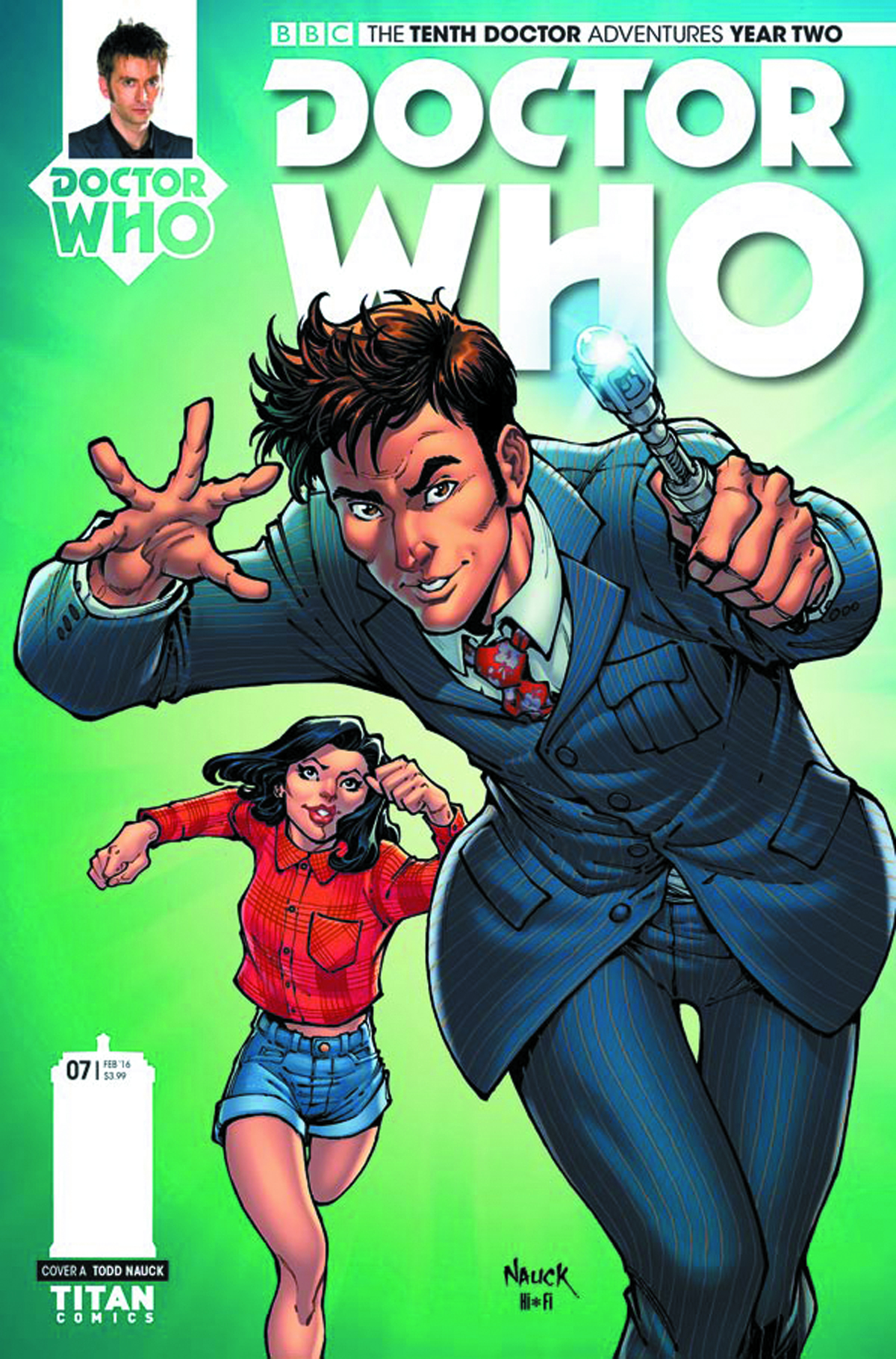 DOCTOR WHO 10TH YEAR TWO #7 CVR A NAUCK
