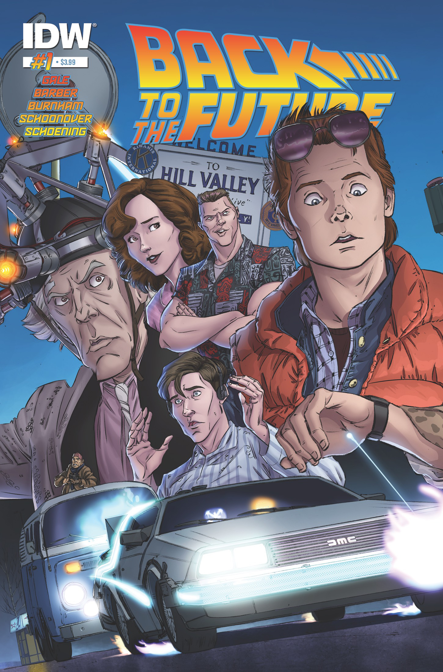 BACK TO THE FUTURE #1 (OF 5) 2ND PTG