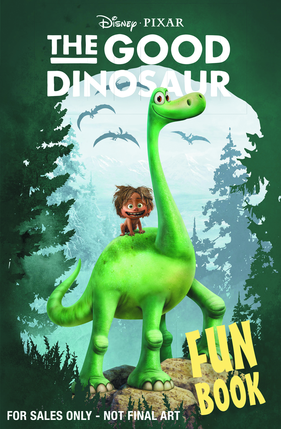 pixar the good dinosaur art